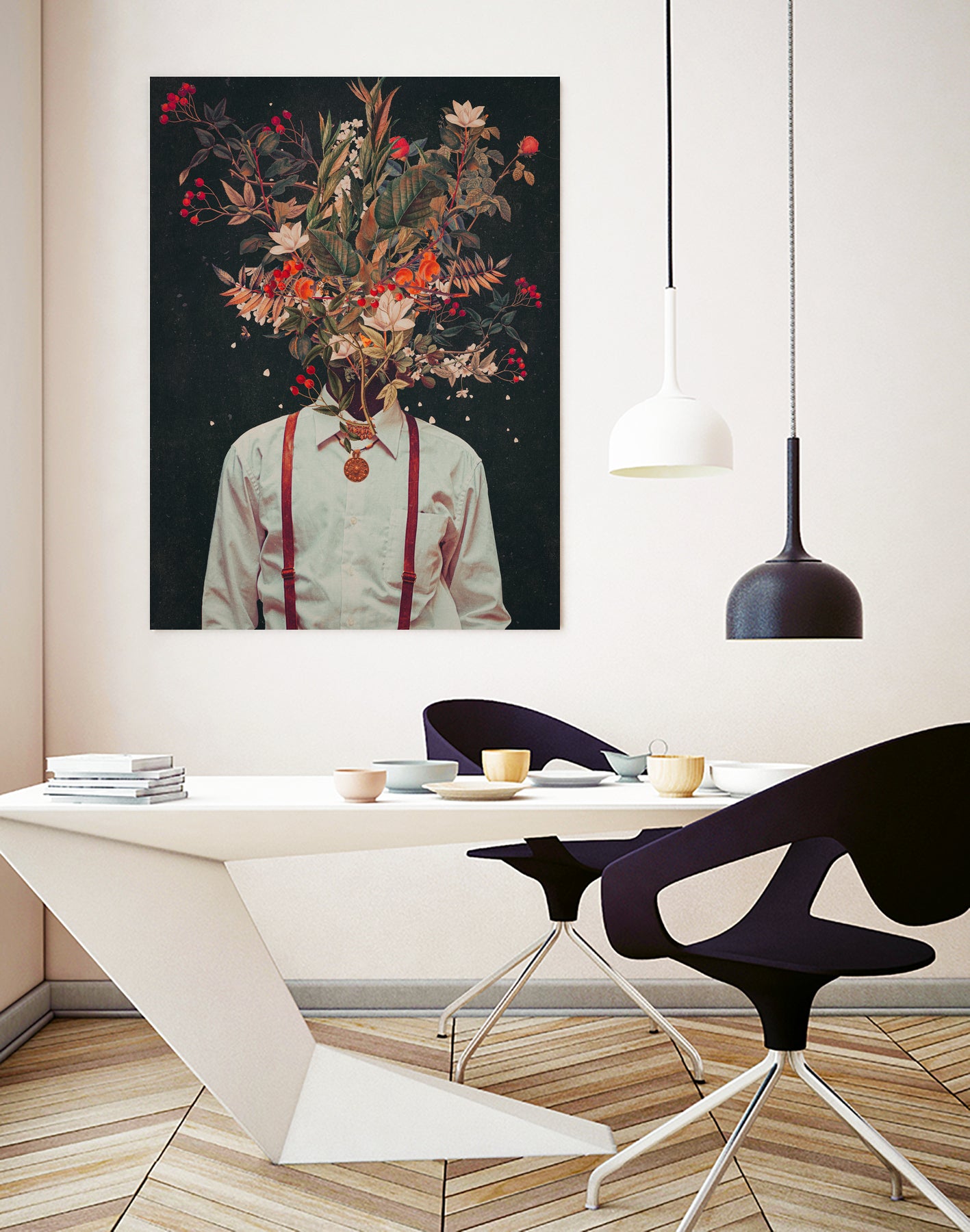 Foliage by Frank Moth on GIANT ART - black photo illustration