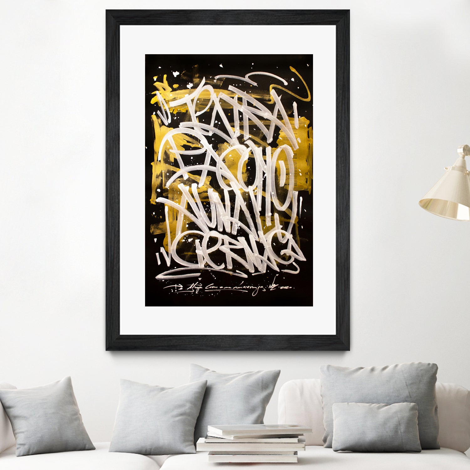 Te Atrapa by Nozvvu vvu on GIANT ART - black typography