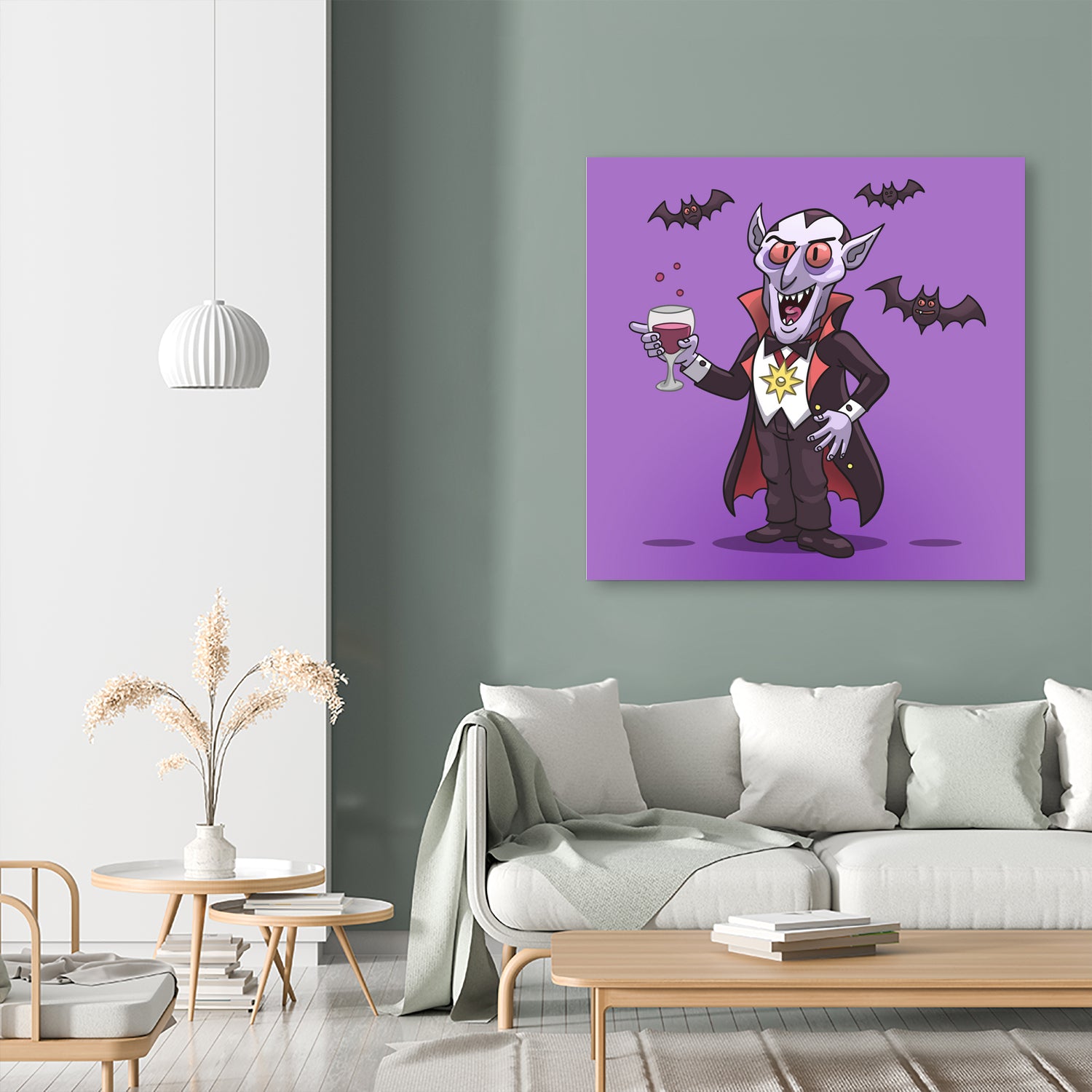 Vampire by Matias Molusko on GIANT ART - fuchsia digital drawing