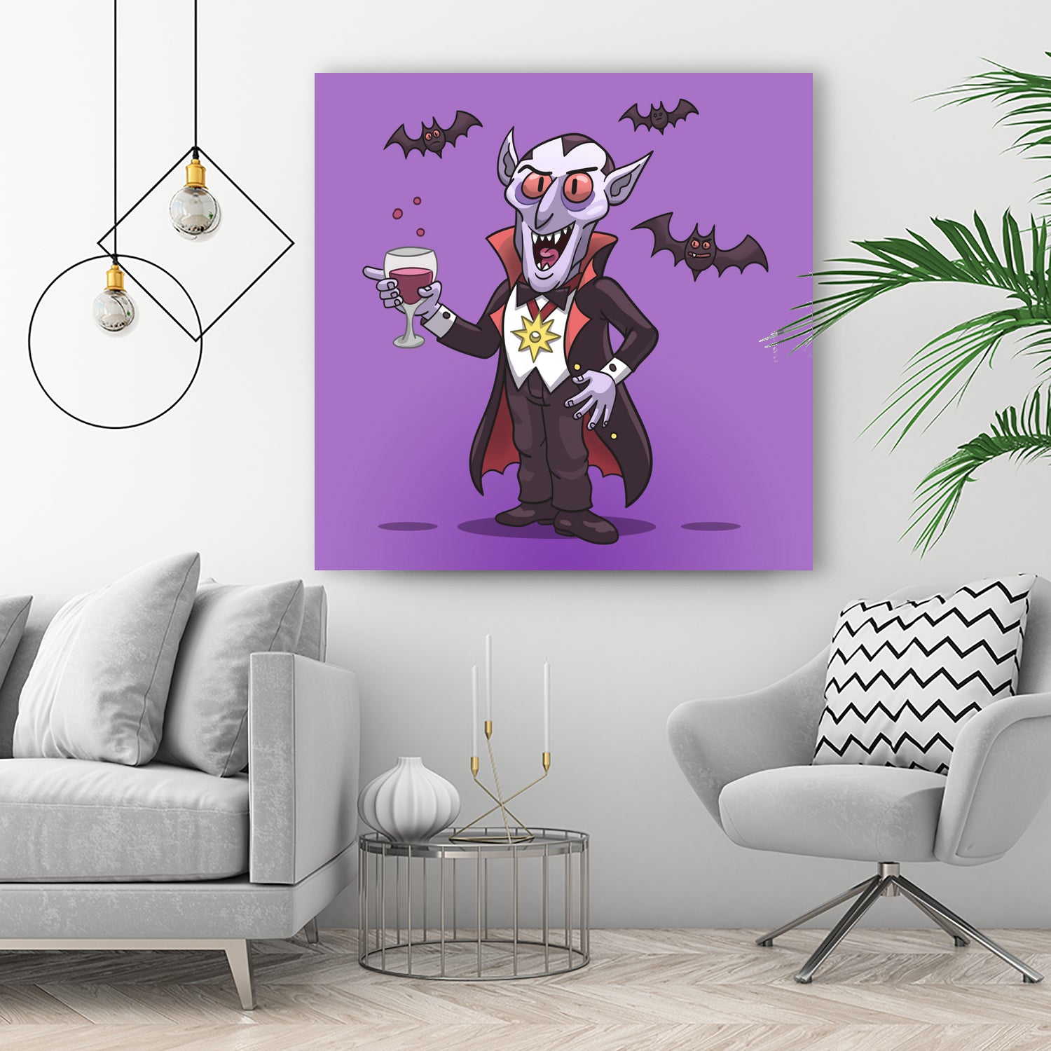 Vampire by Matias Molusko on GIANT ART - fuchsia digital drawing