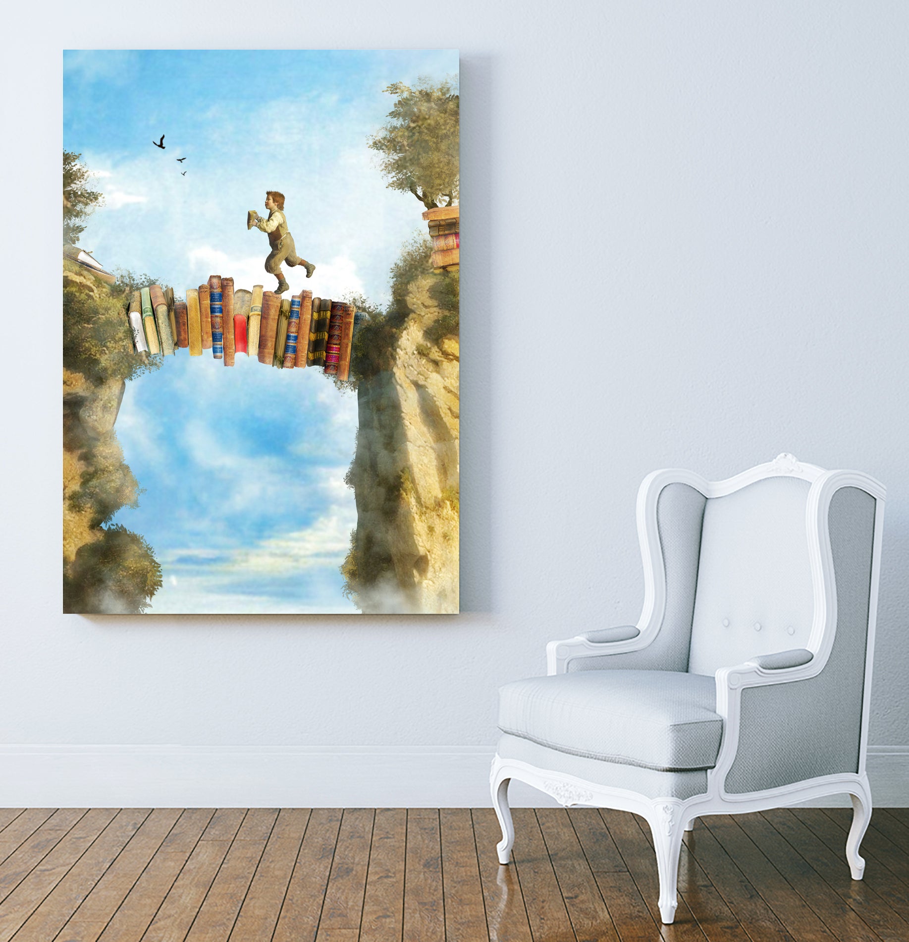 Unexpected Paths by Diogo Veríssimo on GIANT ART - blue photo manipulation