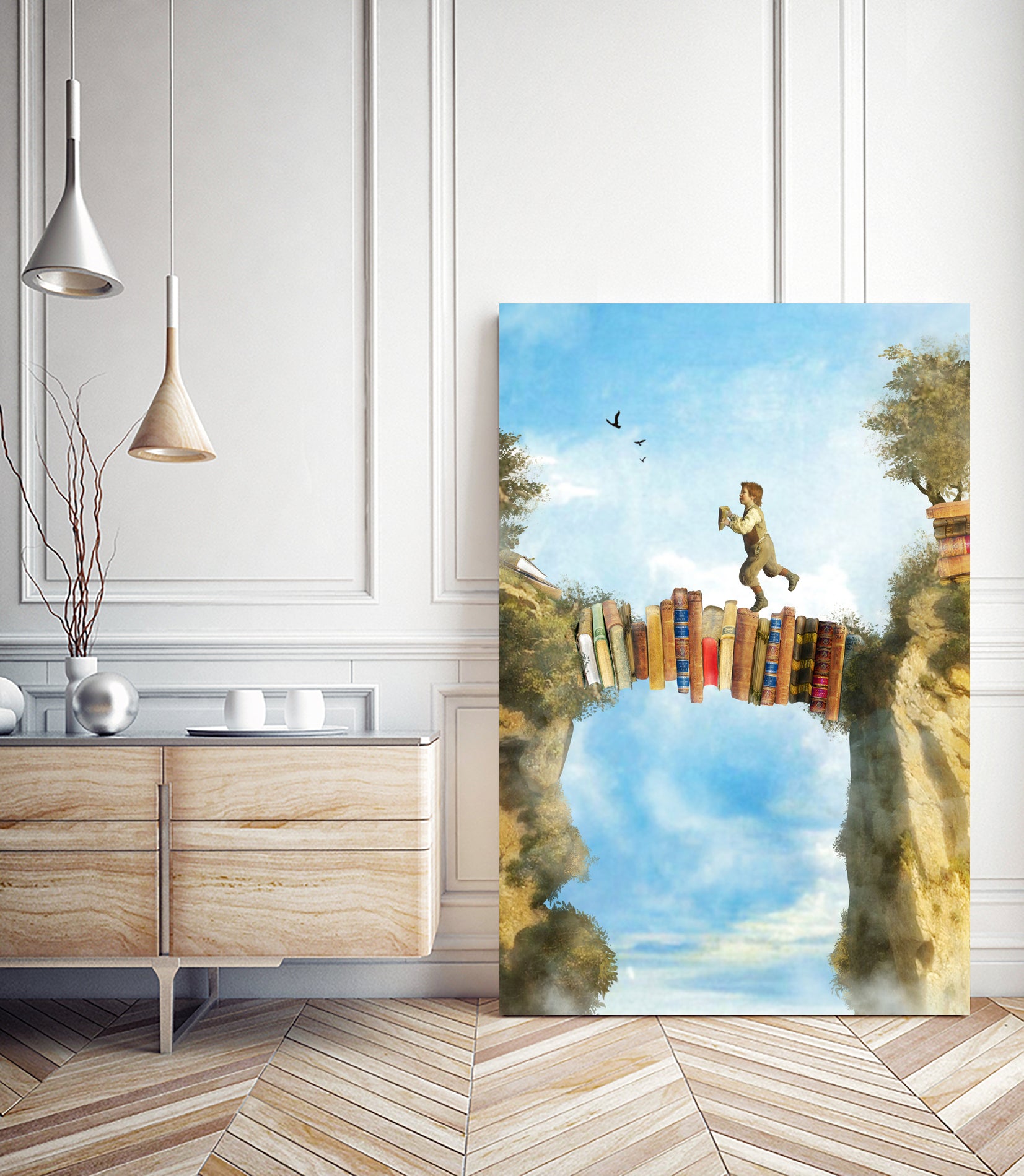 Unexpected Paths by Diogo Veríssimo on GIANT ART - blue photo manipulation