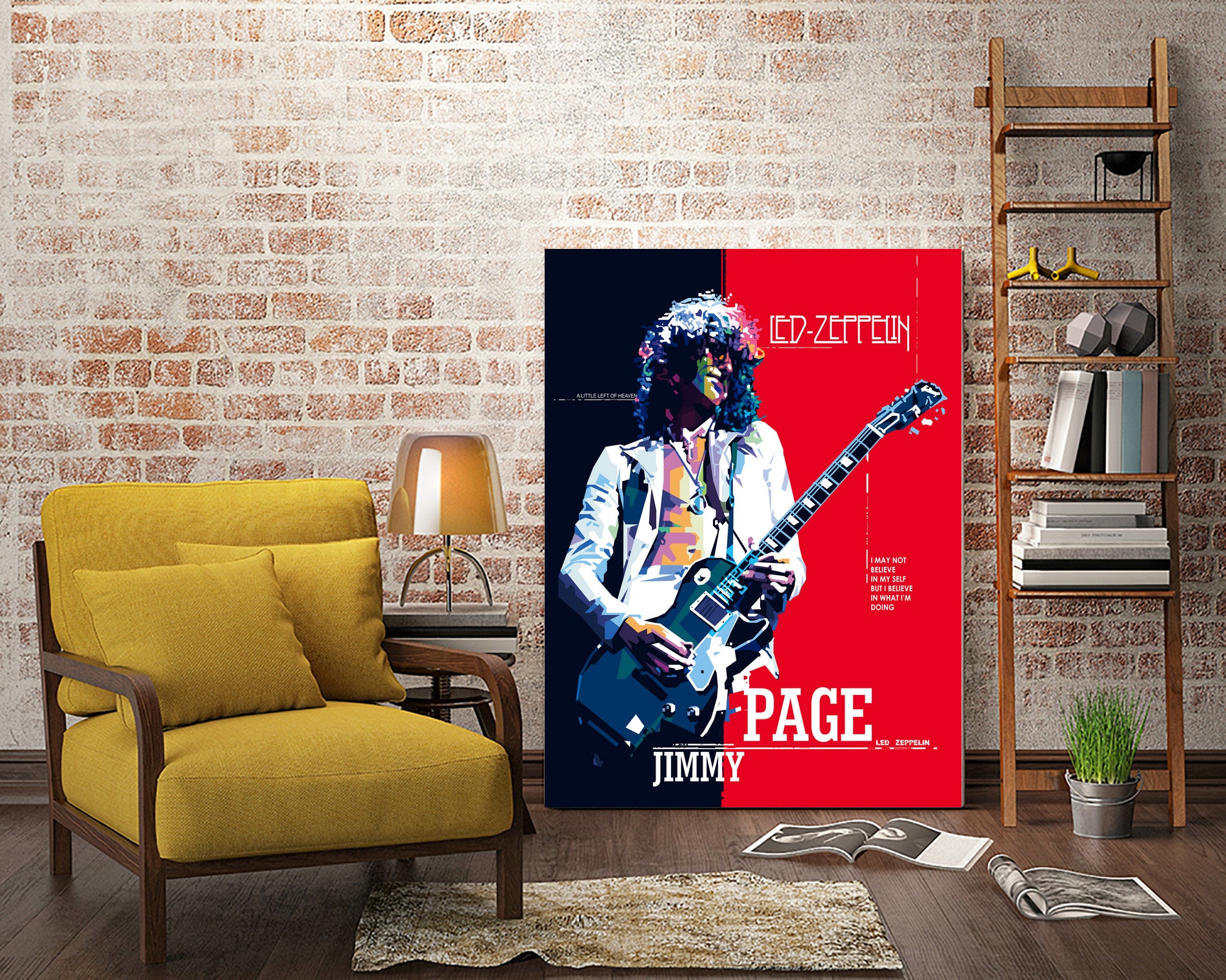 jimmy page by Deni Rahayu on GIANT ART - black digital drawing
