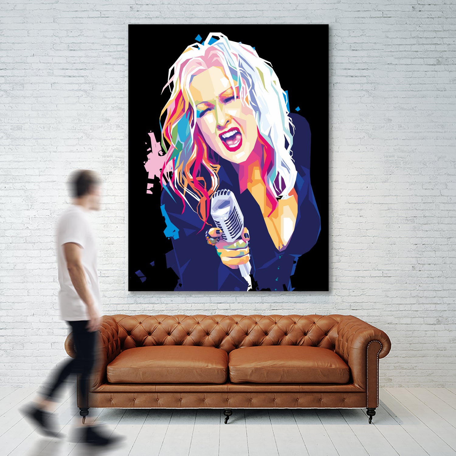 Cyndi Lauper by Deni Rahayu on GIANT ART - white digital drawing