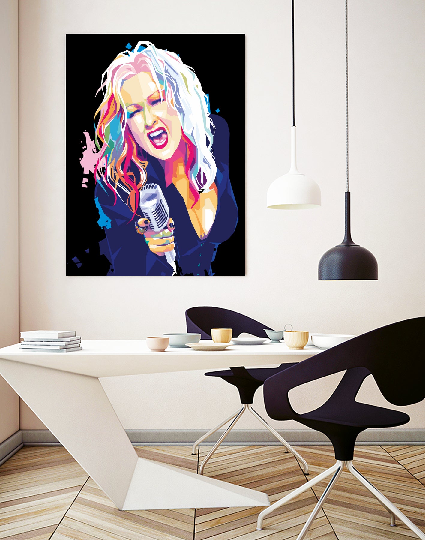 Cyndi Lauper by Deni Rahayu on GIANT ART - white digital drawing