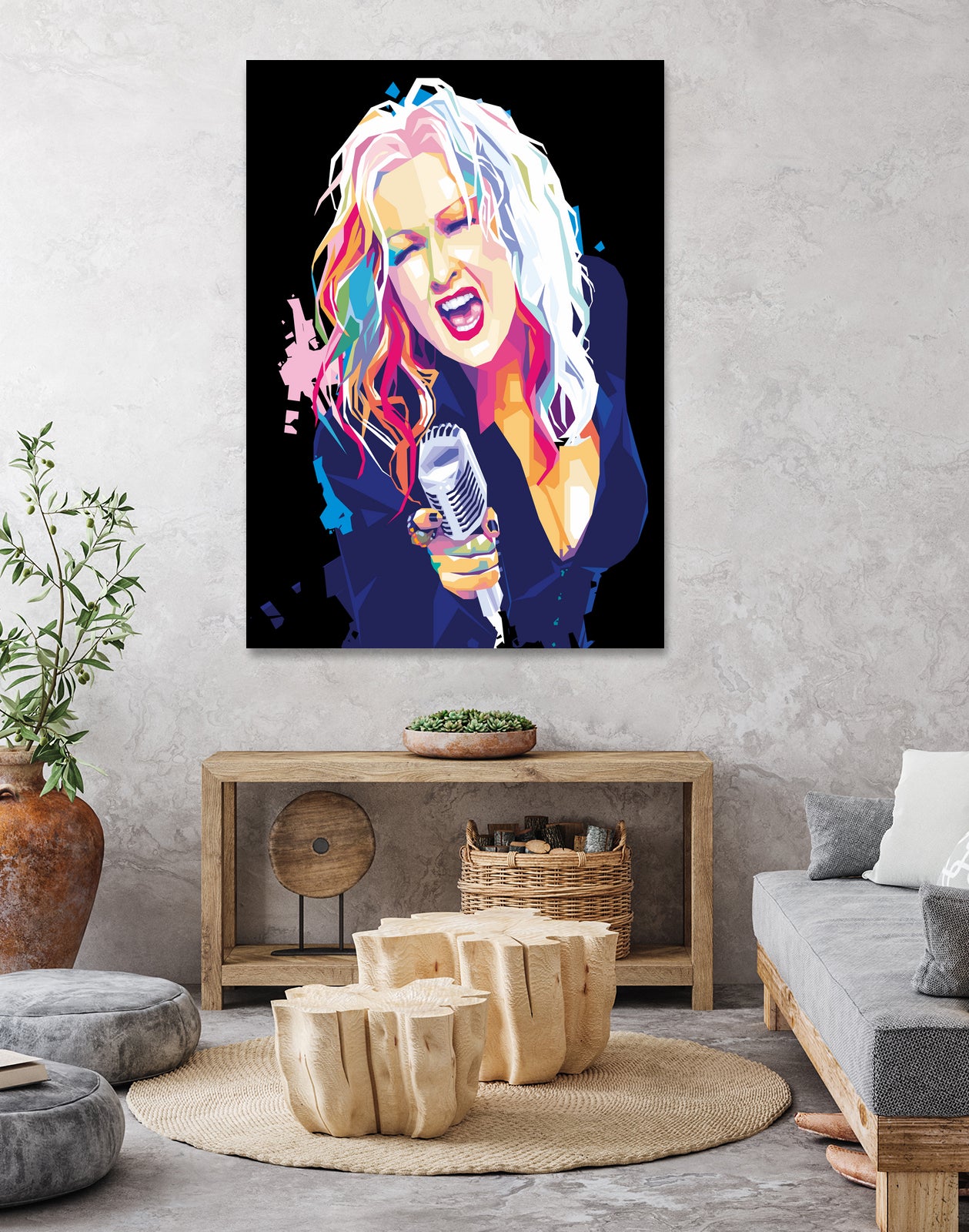 Cyndi Lauper by Deni Rahayu on GIANT ART - white digital drawing