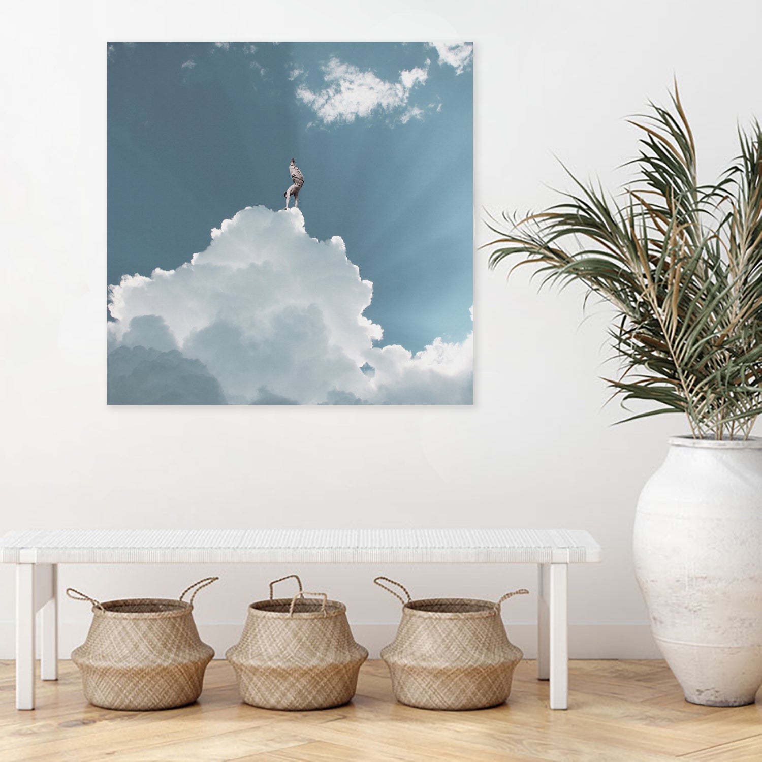 King of the Skies by Isa Valimaki on GIANT ART - blue photo manipulation