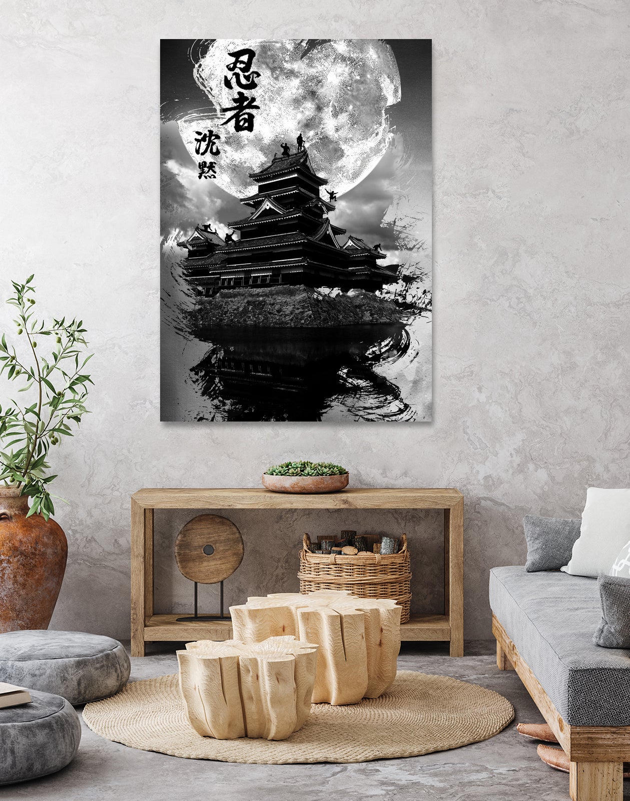 Infiltration - Ninja Design by Andre Jones on GIANT ART - gray digital painting