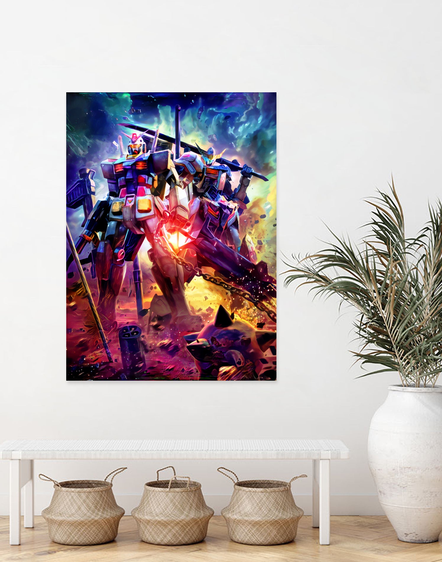 Gundam WX by Christian Velazquez on GIANT ART - blue game design