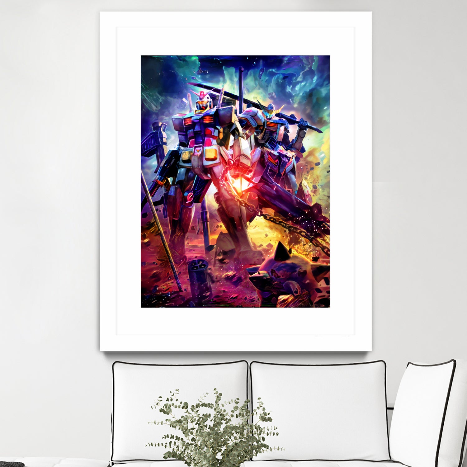 Gundam WX by Christian Velazquez on GIANT ART - blue game design