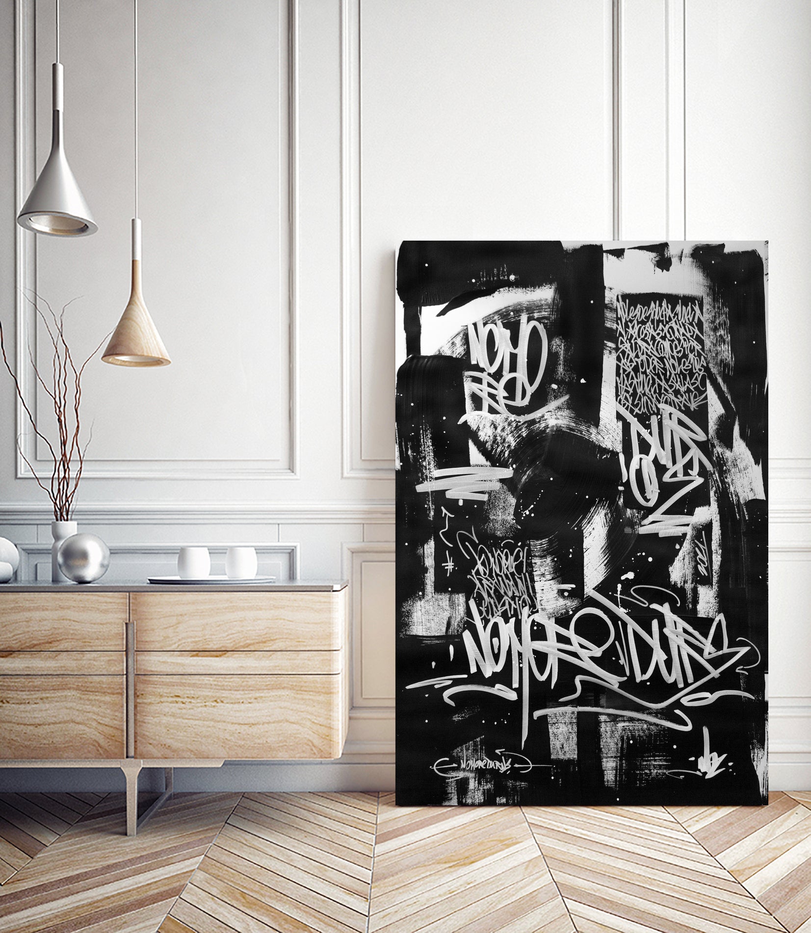 No More Turns by Nozvvu vvu on GIANT ART - black typography