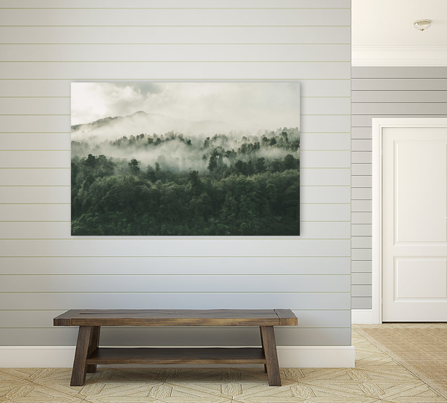 In My Other World, The Heart Of My Heart, Mountain Fog by MOHAMED HOWA on GIANT ART - black digital drawing