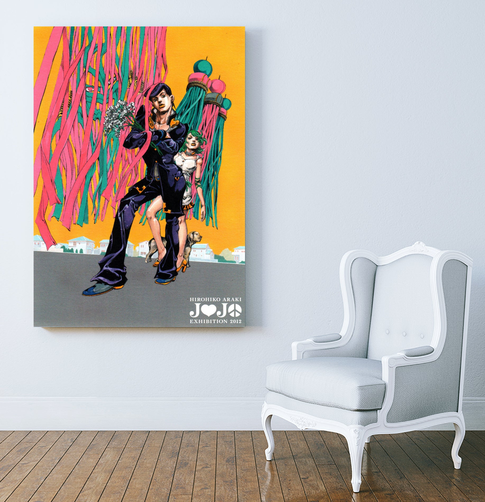 hirohiko araki by Marilyn Short on GIANT ART - white character design