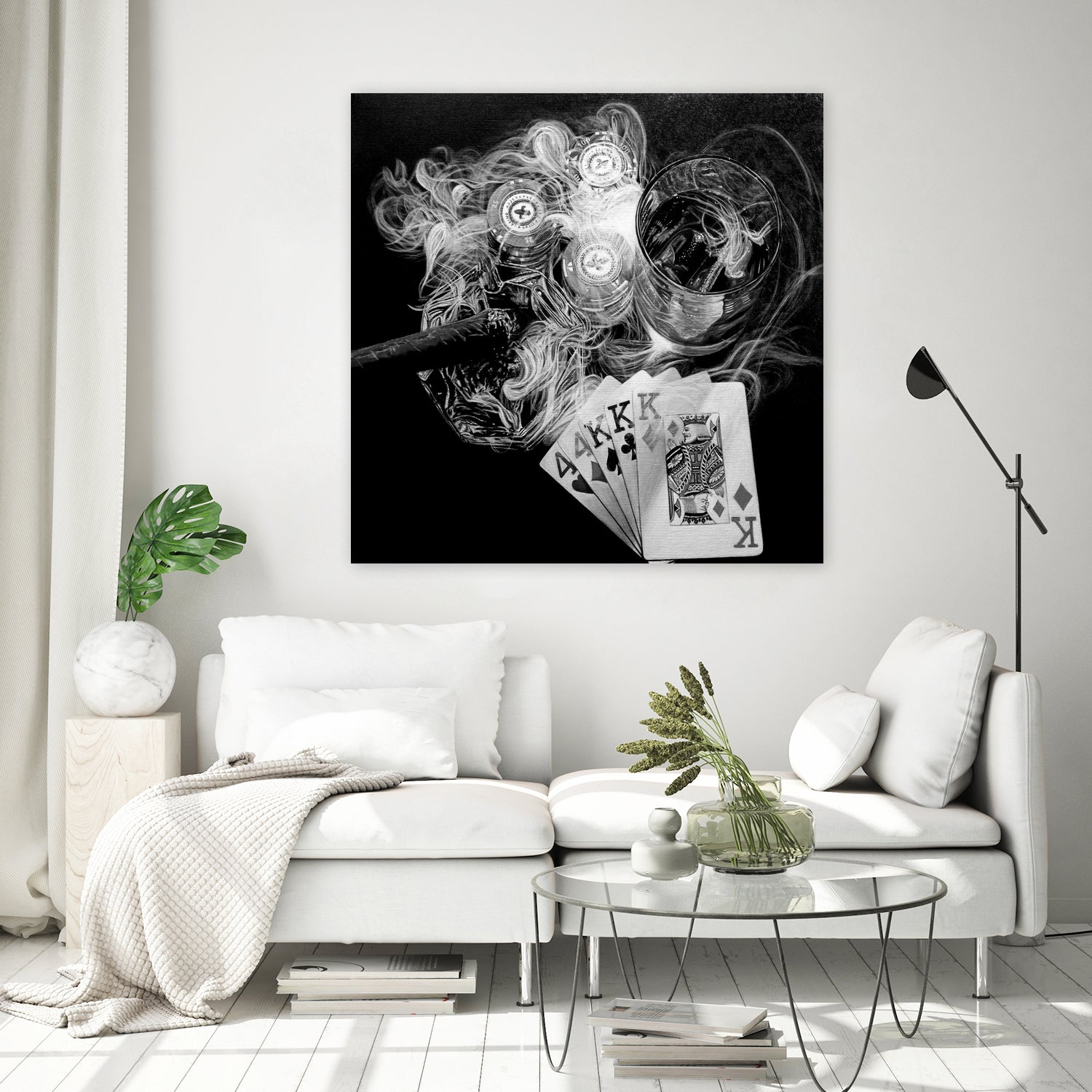 Game Over B-W by João Bello on GIANT ART - black mixed media