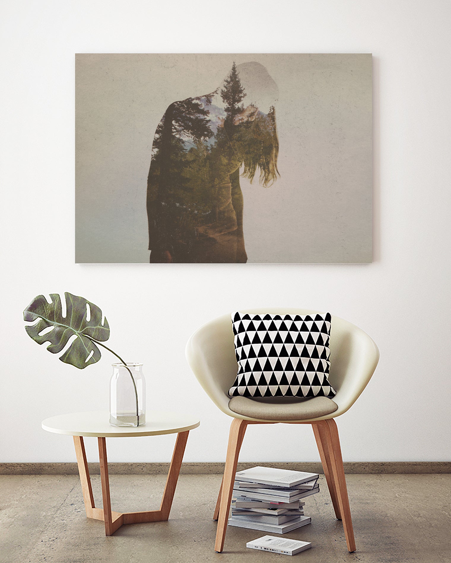 Inside Out by David Iwane on GIANT ART - brown photo illustration