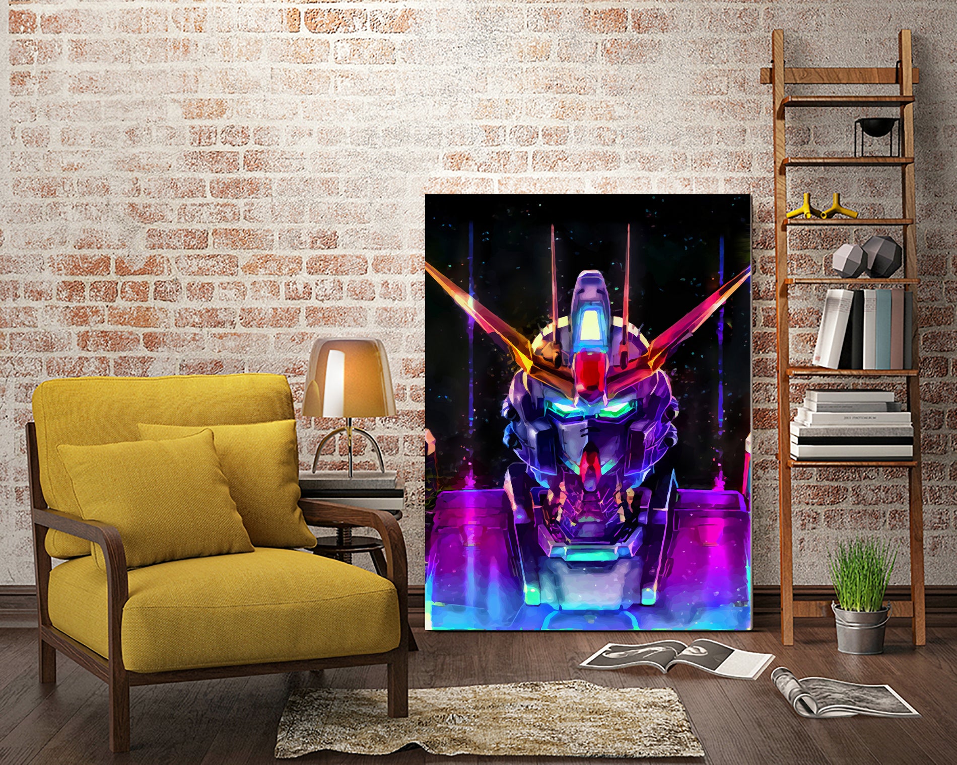 GunHead X by Christian Velazquez on GIANT ART - fuchsia game design