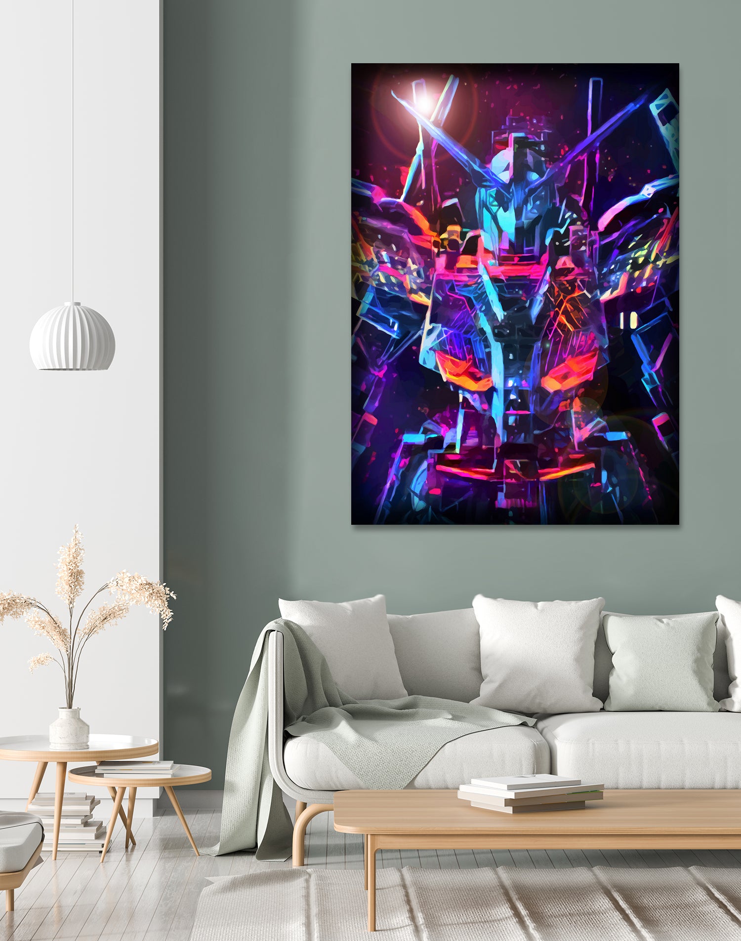 Gun Printcolor Wing by Christian Velazquez on GIANT ART - orange game design