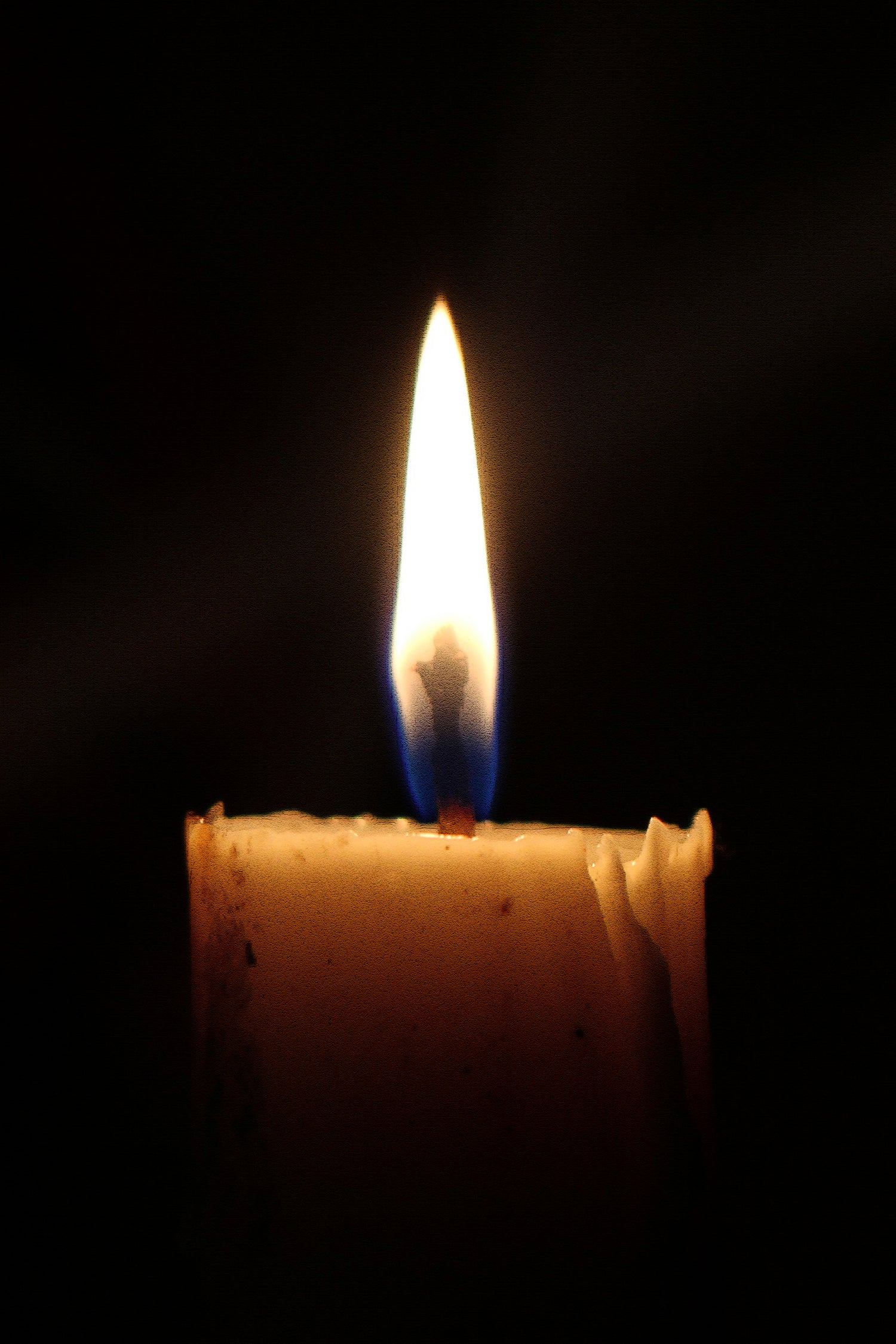 candle light burn by Ronny Sefria on GIANT ART - black photo illustration