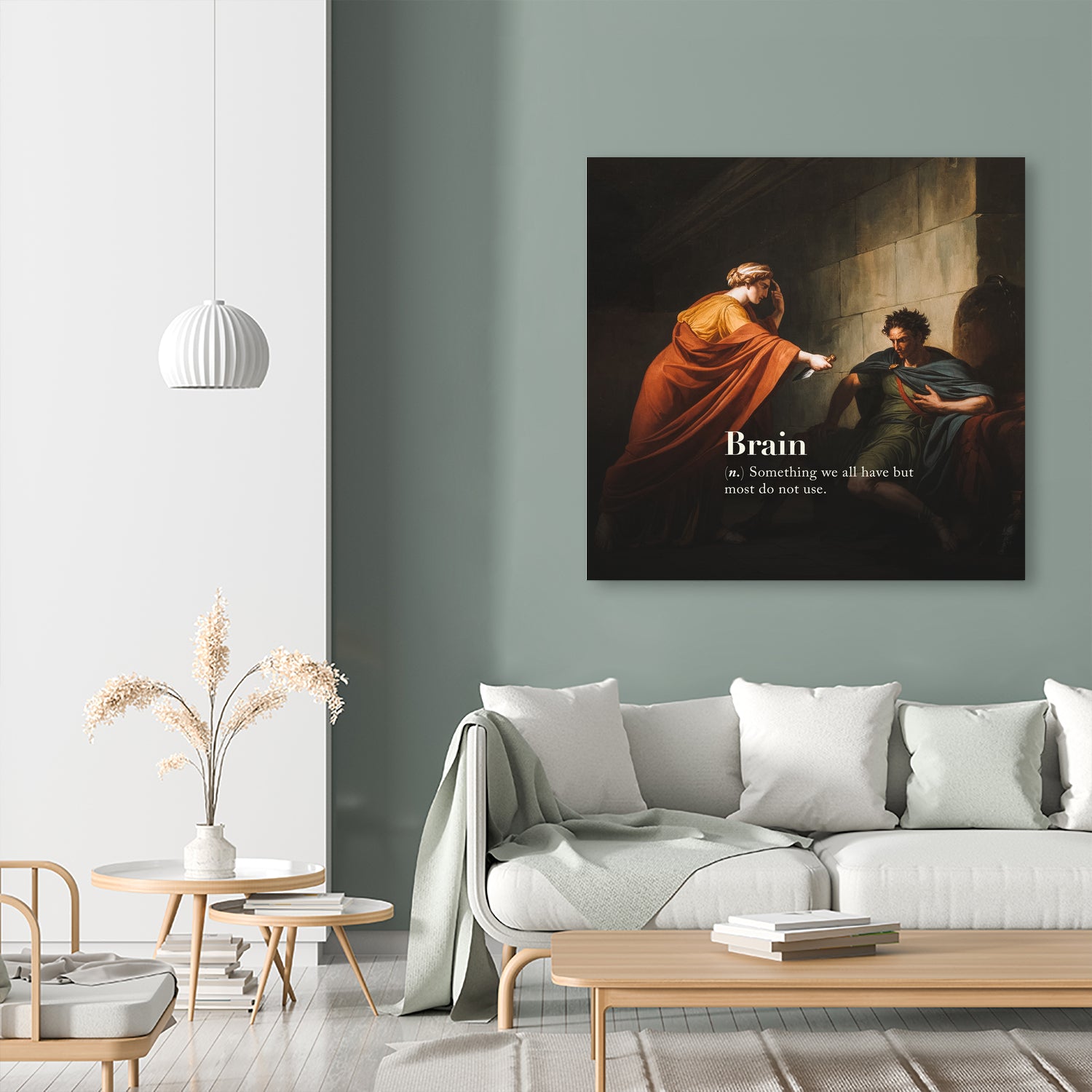 Brain by Mehmet Geren on GIANT ART - orange photo manipulation