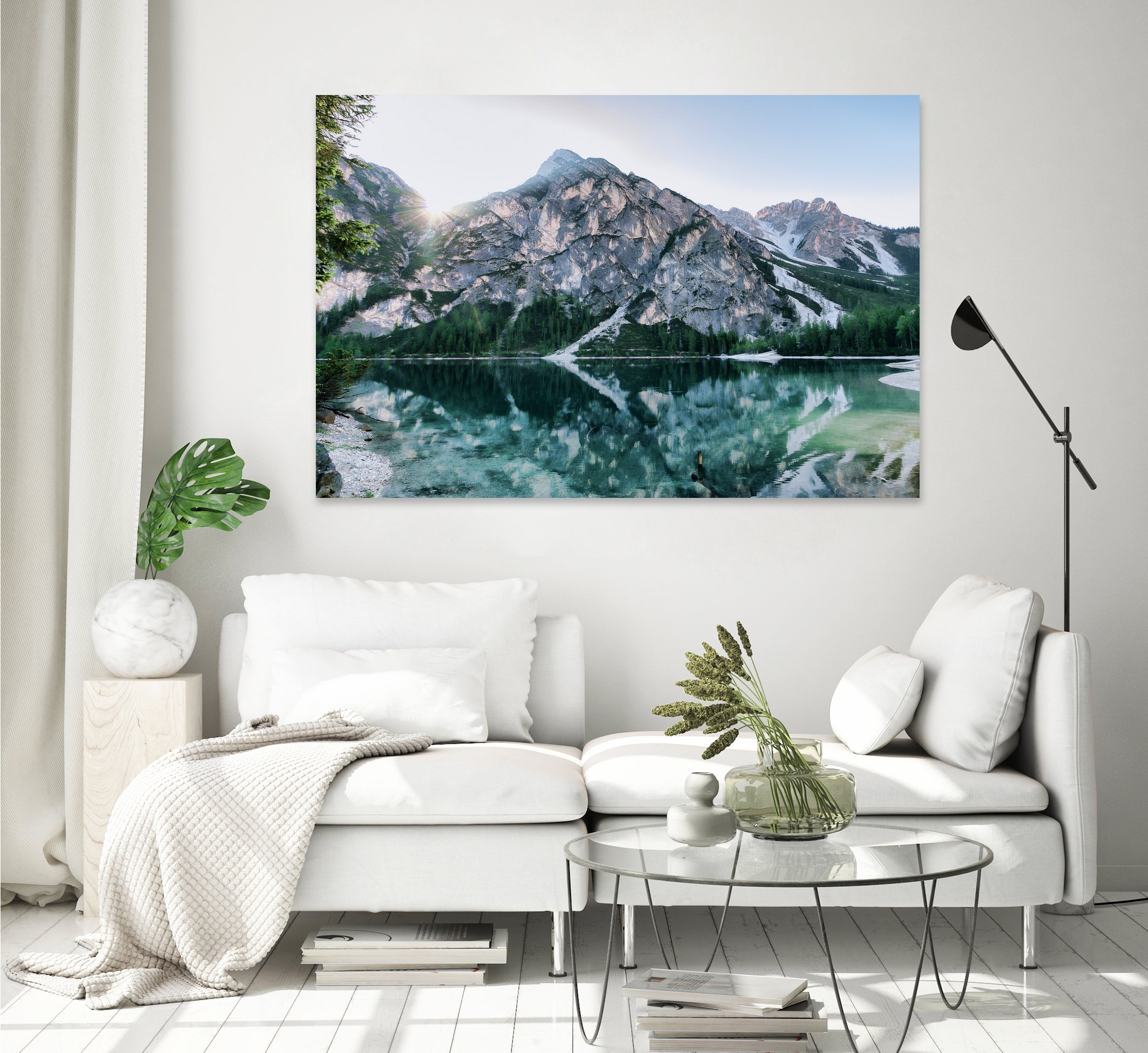 Scenic View of the Mountains by Mohd Azhari Enuar on GIANT ART - blue photo manipulation