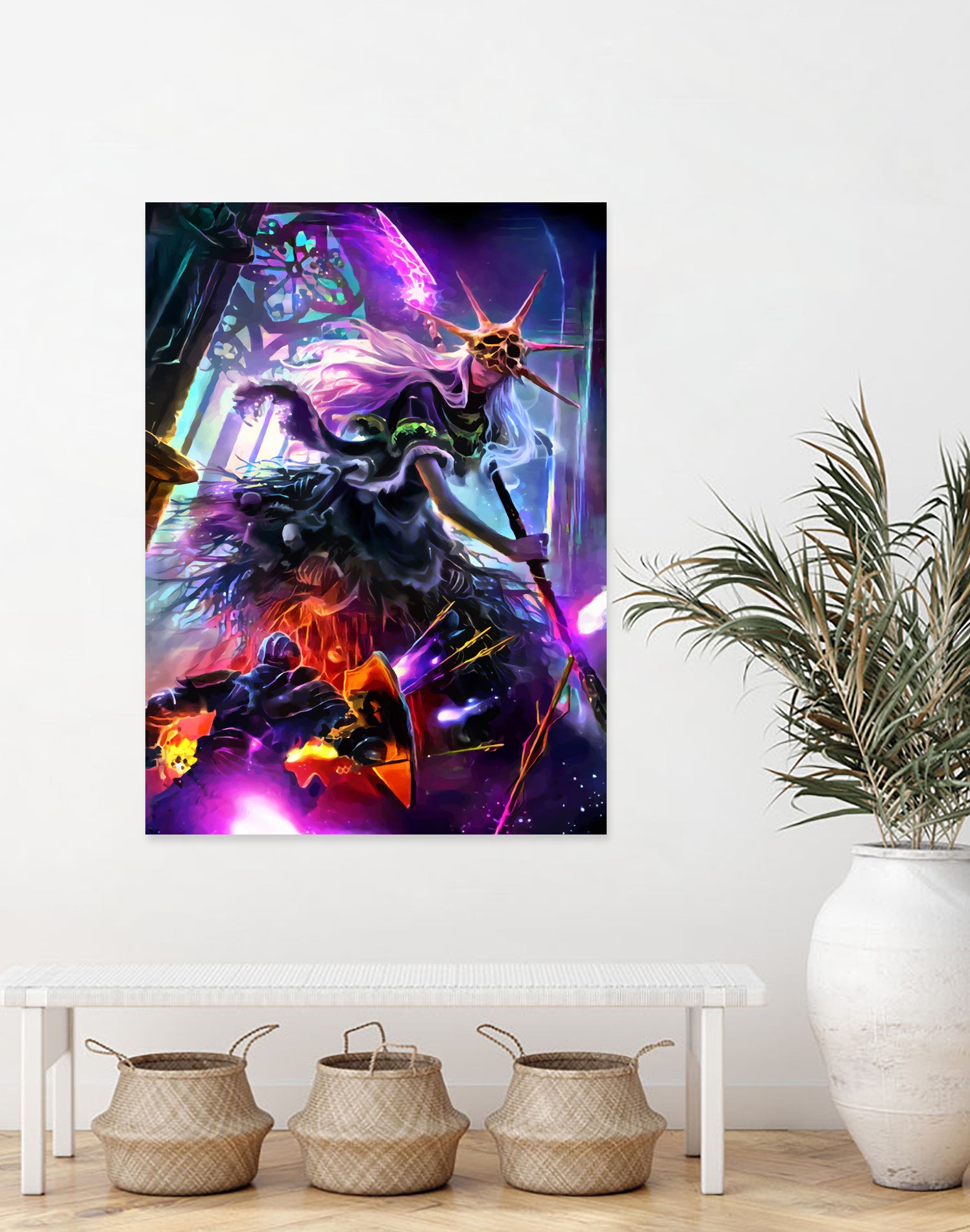 Aldrich the Saint of the Deep by Christian Velazquez on GIANT ART - fuchsia game design