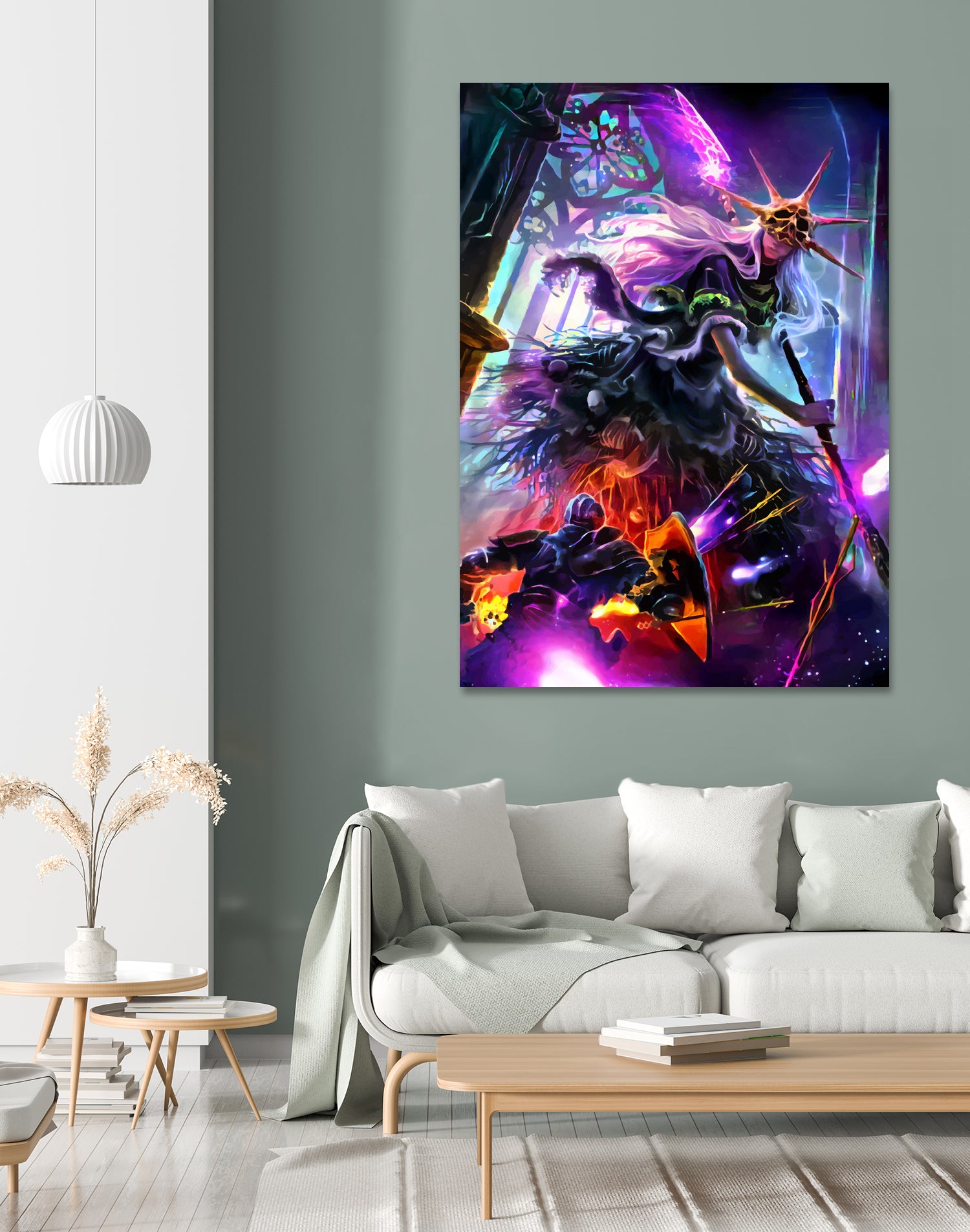 Aldrich the Saint of the Deep by Christian Velazquez on GIANT ART - fuchsia game design