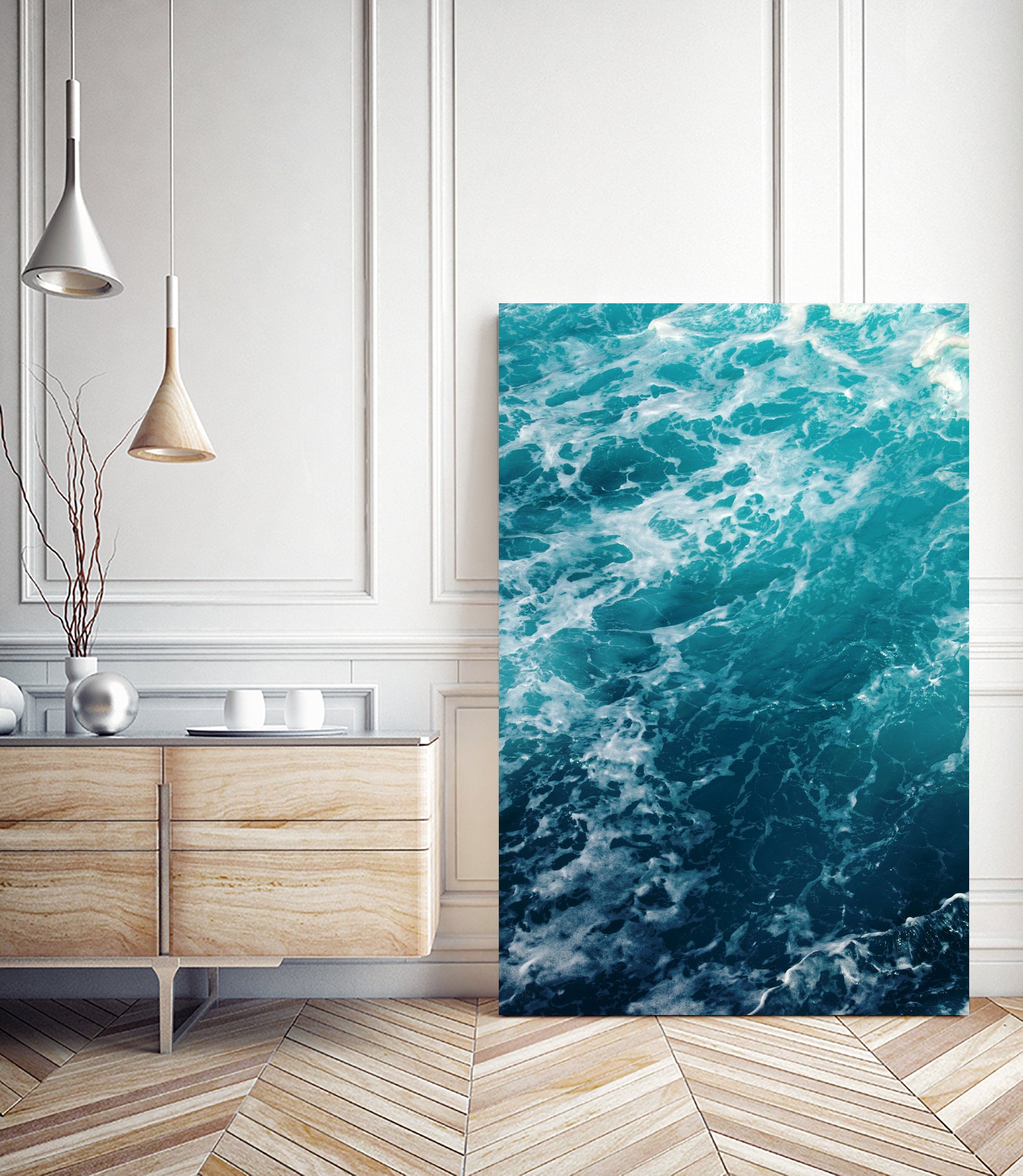 Sea Waves Dream #2 #ocean #wall #decor #art by Anita & Bella Jantz on GIANT ART - blue photo manipulation