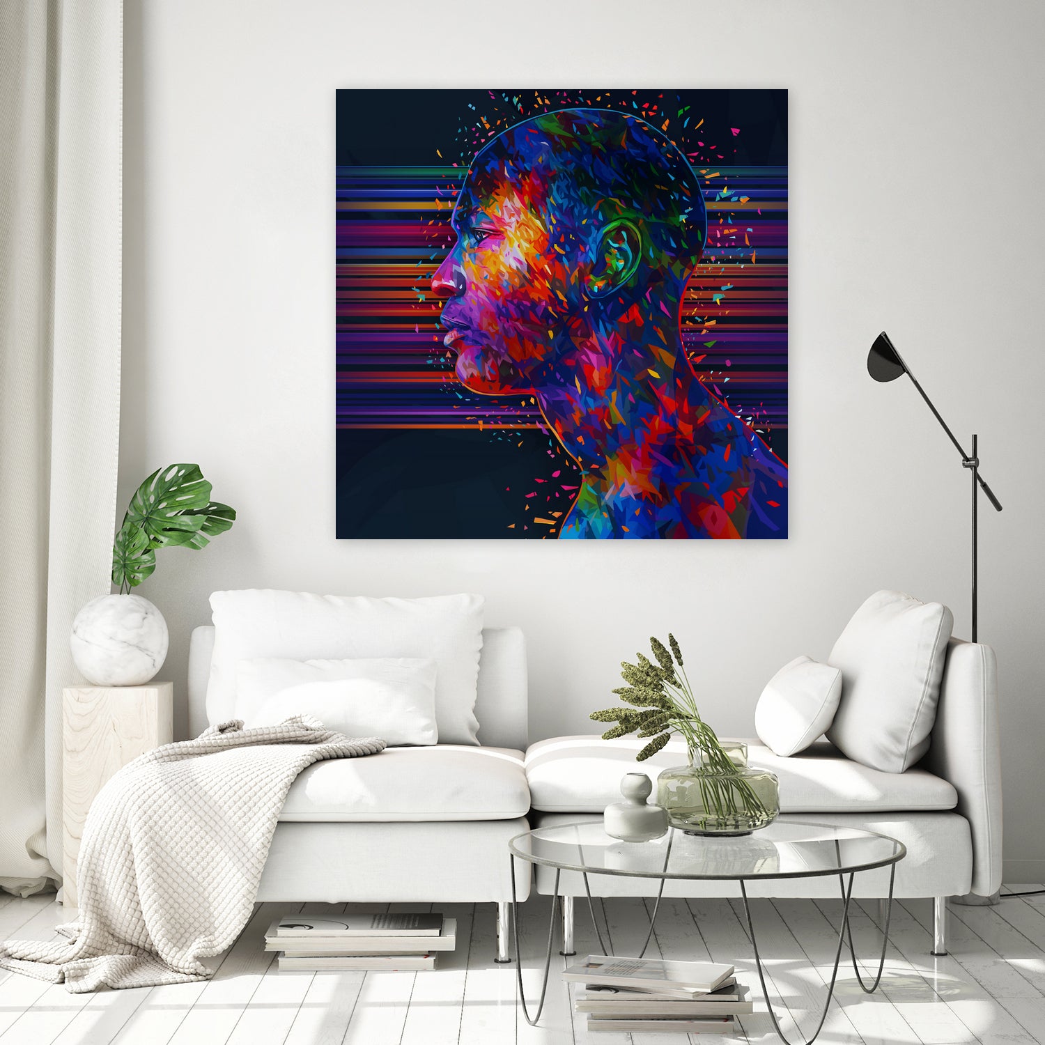 Abstract Jordan by Alessandro Pautasso on GIANT ART - fuchsia digital painting