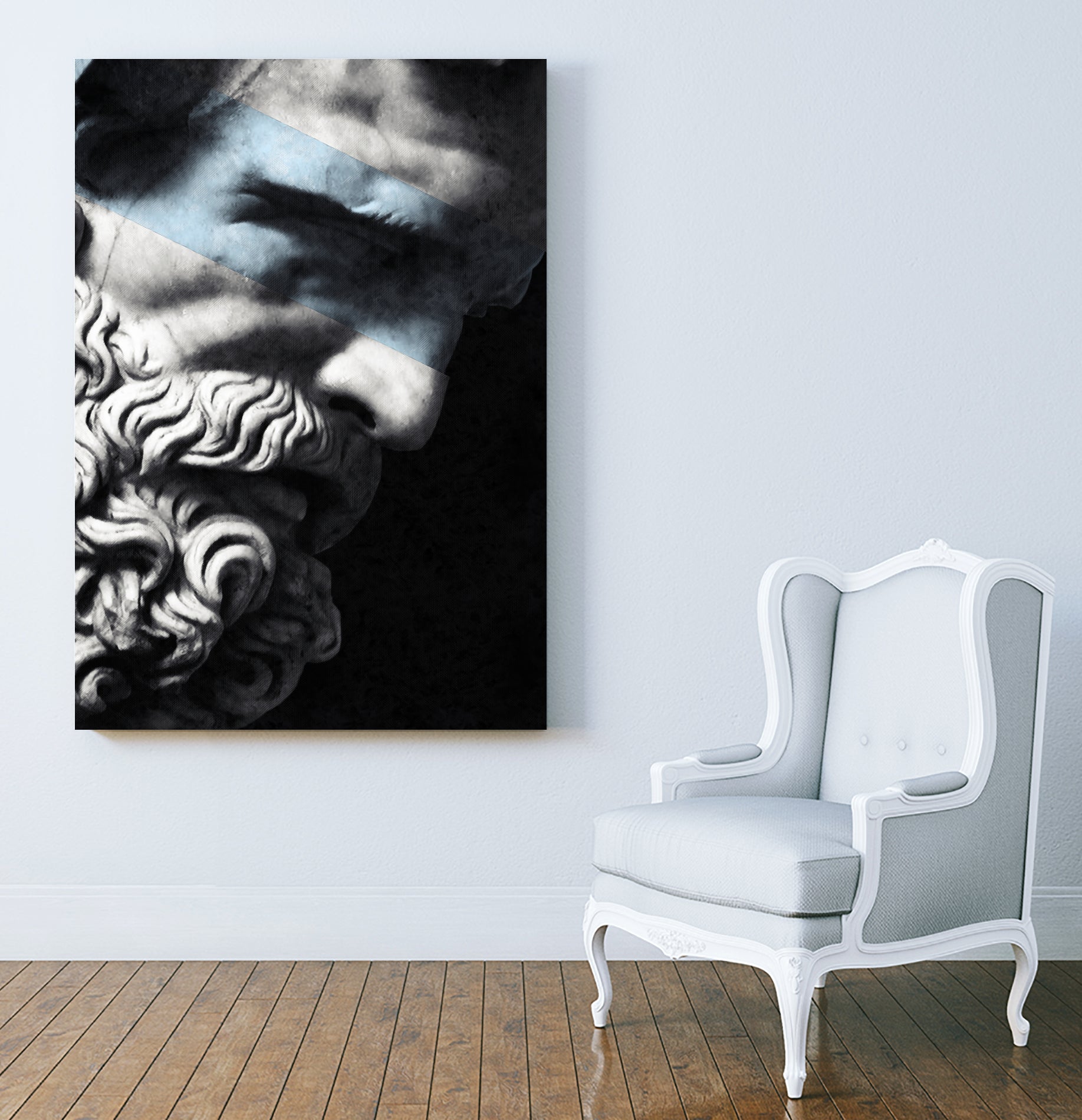 God of the sky by Menelaos Trompoukis on GIANT ART - black digital painting
