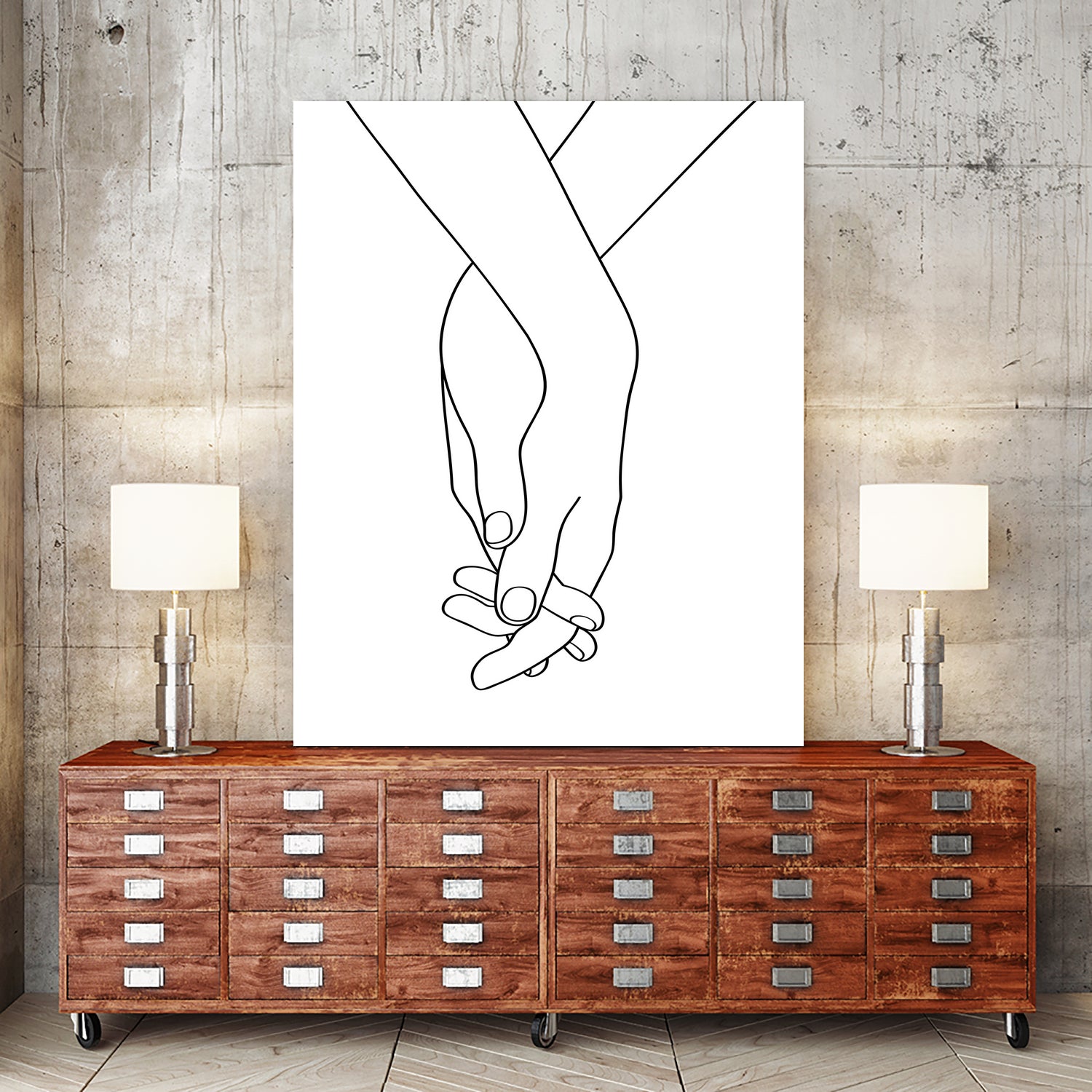 Couple by Faruk Soyarat on GIANT ART - white digital painting