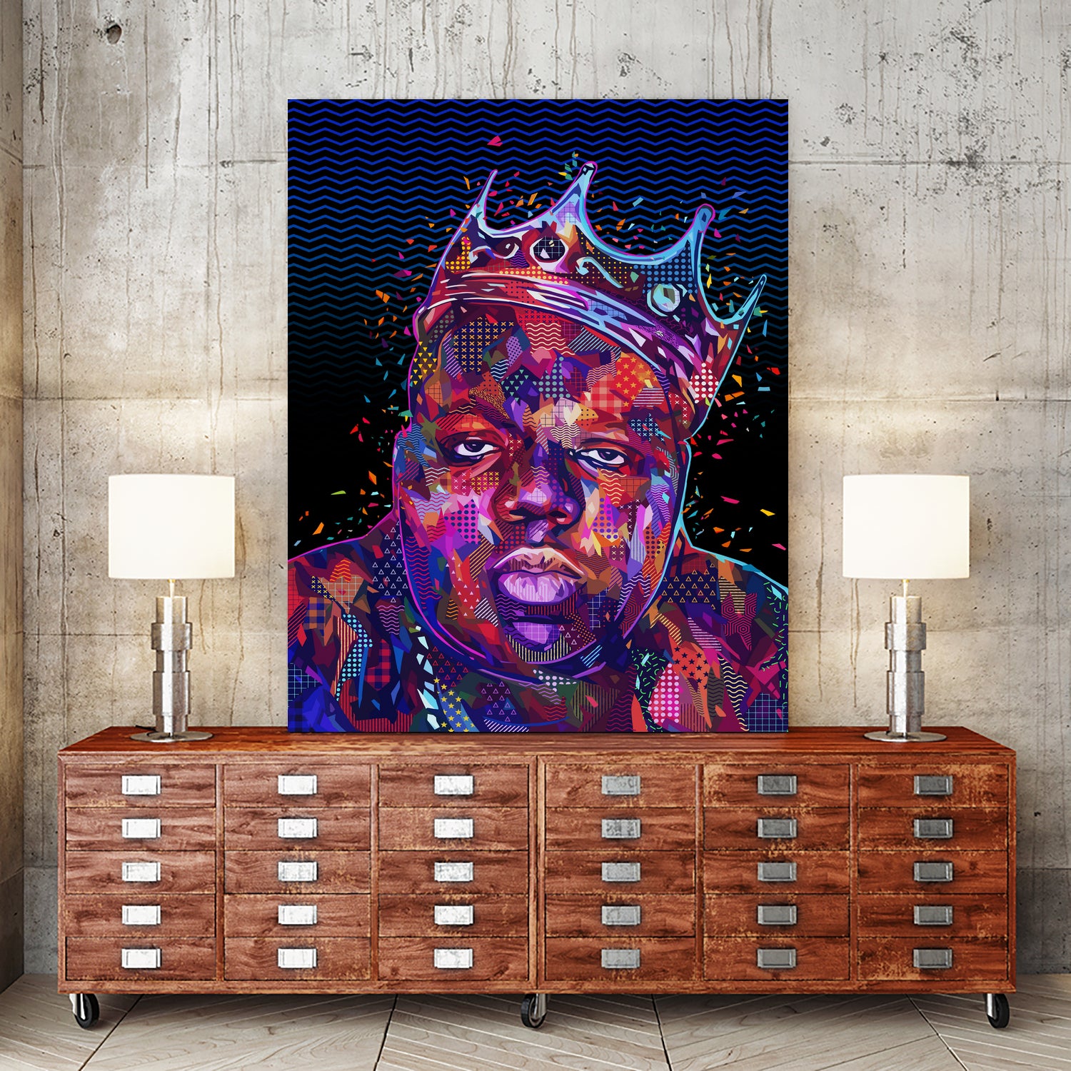 Pop Notorious by Alessandro Pautasso on GIANT ART - black digital painting