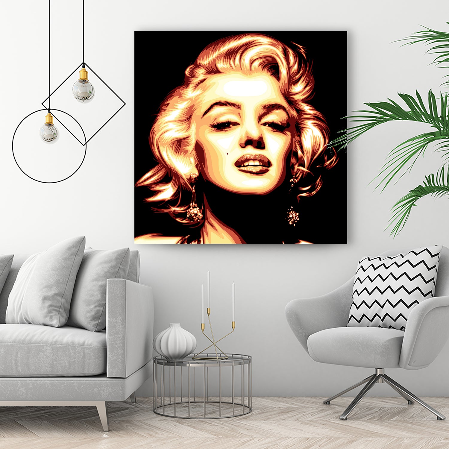 Marilyn Monroe by Harun Elibol on GIANT ART - white vector illustration