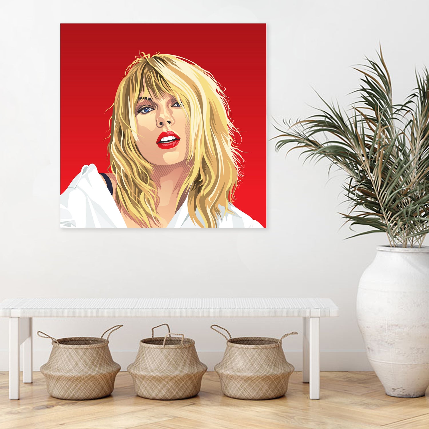 Taylor Swift RED by Laksana Ardie on GIANT ART - red photo illustration