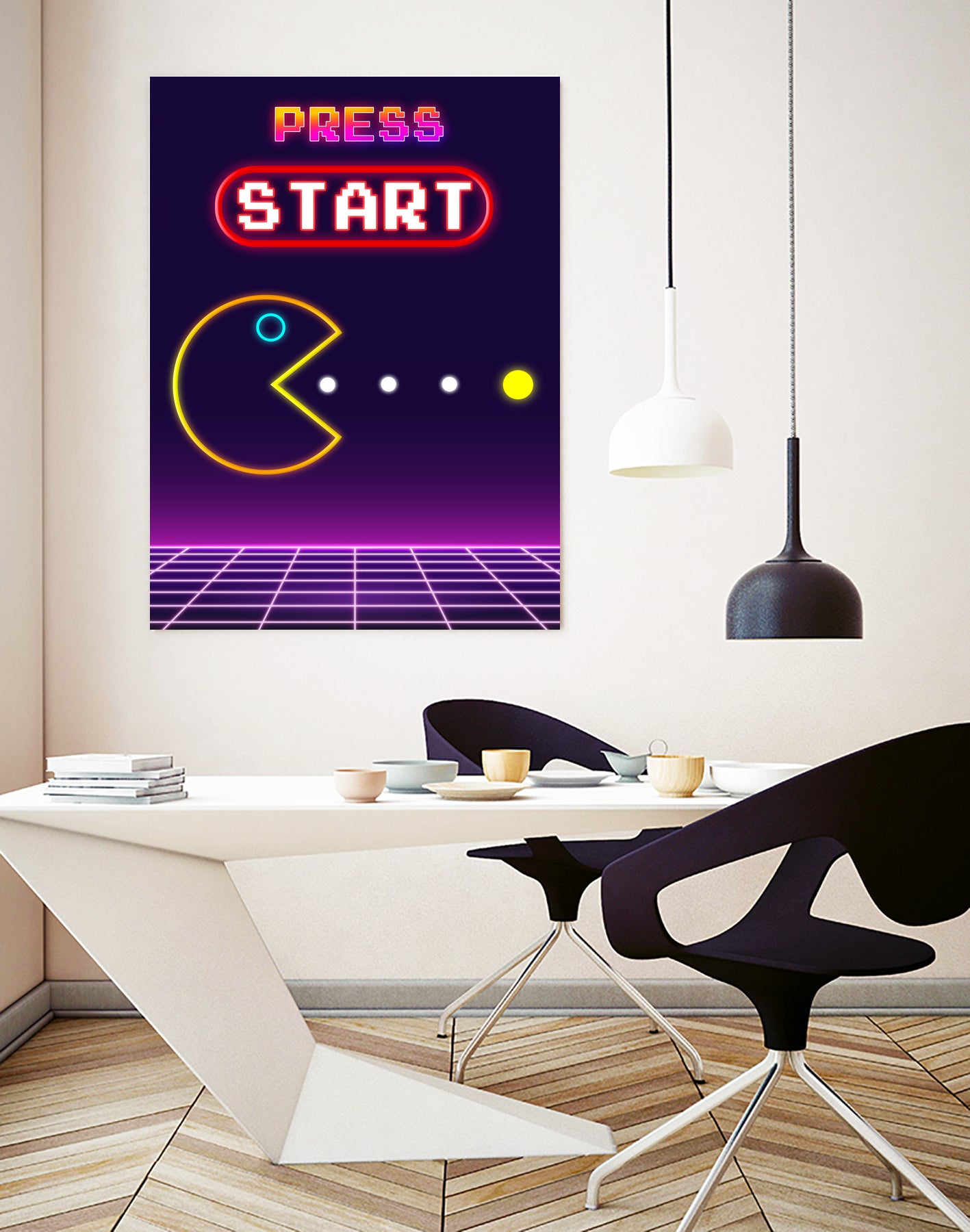 Pacman by ishan mishra on GIANT ART - white digital drawing