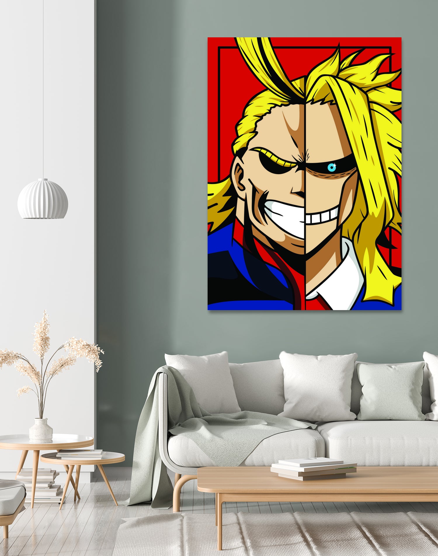 ALL MIGHT My Hero Academia by Muhamat Azmi Muna on GIANT ART - white character design