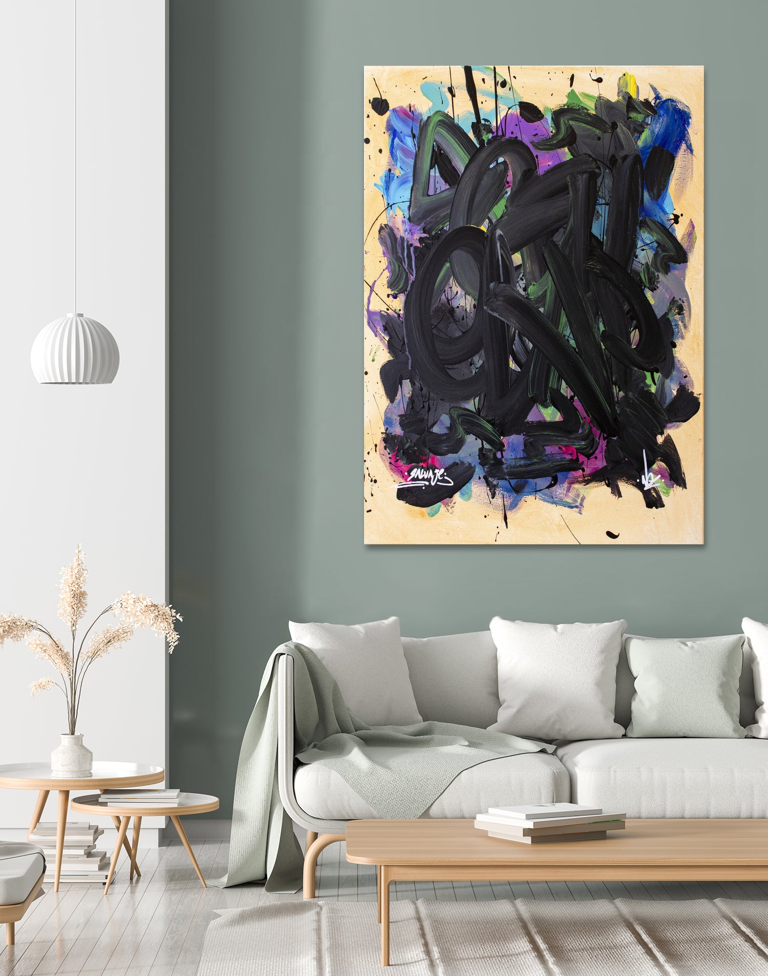 Salvaje by Nozvvu vvu on GIANT ART - black typography