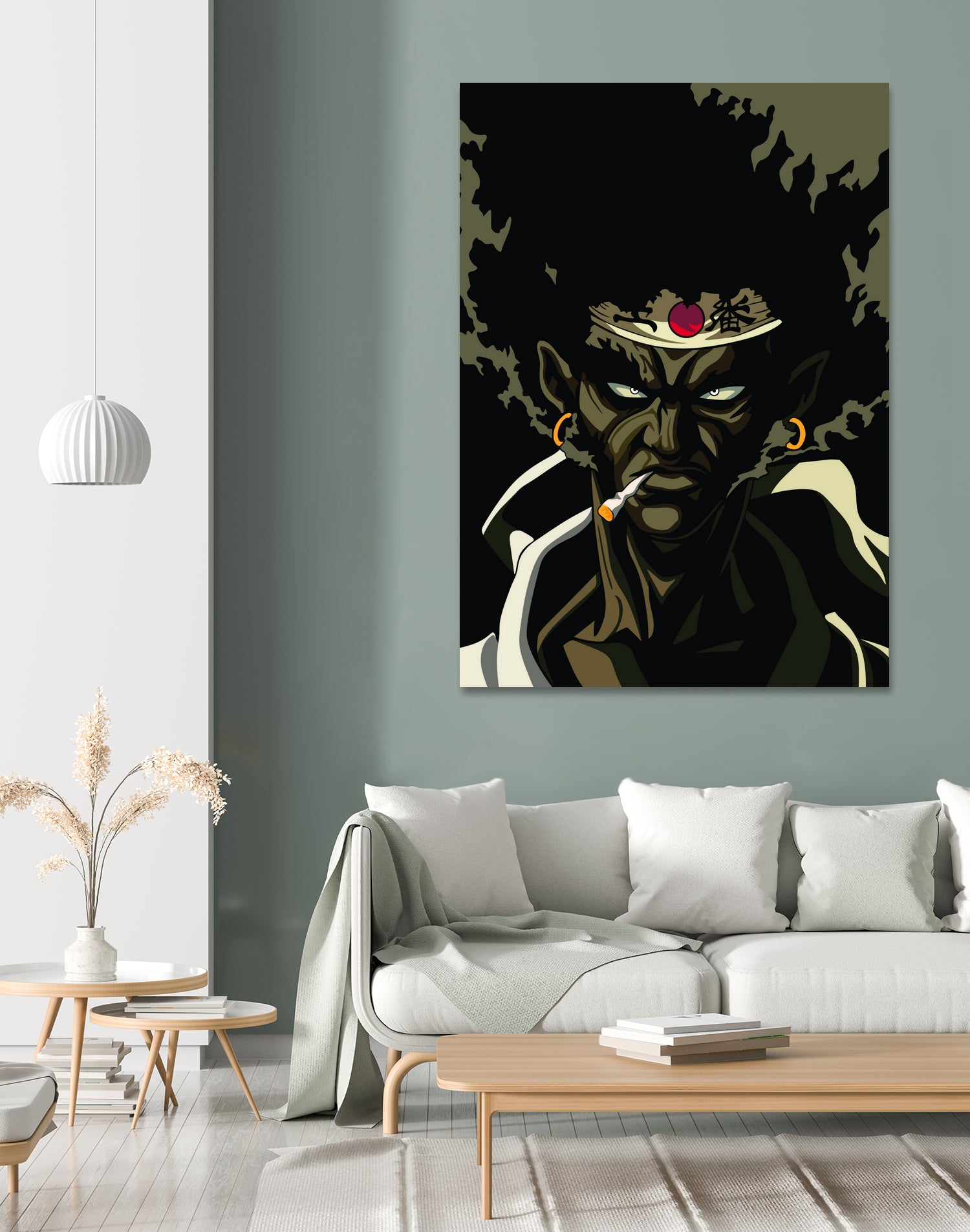 AFRO SAMURAI by Muhamat Azmi Muna on GIANT ART - white character design