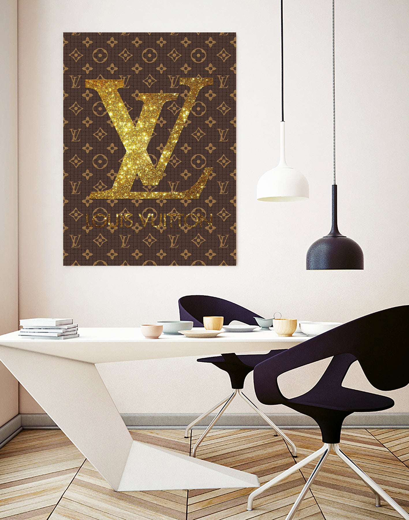 Louis Vuitton by Yusman Paringotan hotmartogi Pasaribu on GIANT ART - gray photo illustration