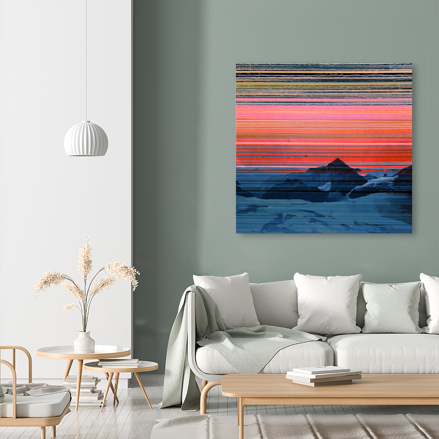 Enjoy the Silence by Jamison Gish on GIANT ART - pink digital painting