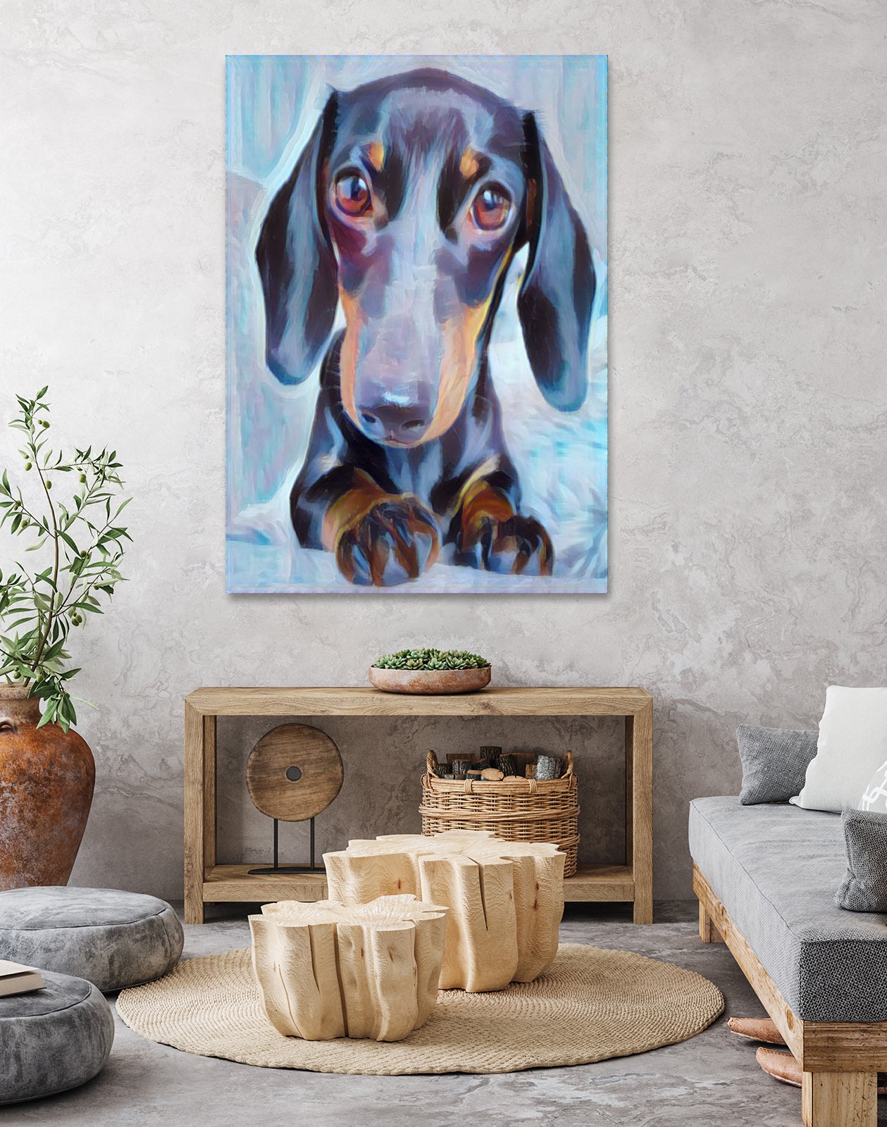 Daisy by Mary Carnot on GIANT ART - black digital painting