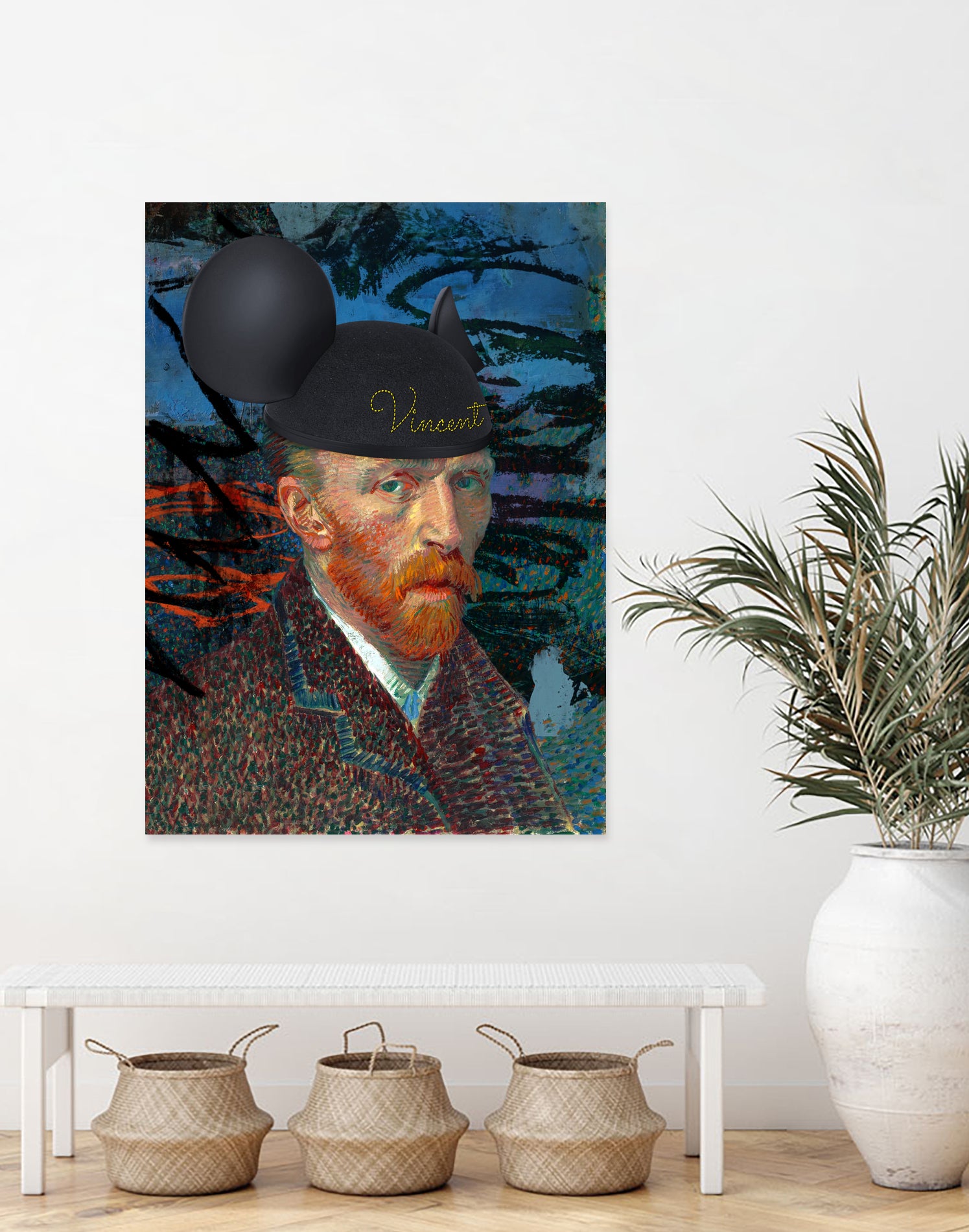 Vincent II by José Luis Guerrero on GIANT ART - orange photo manipulation