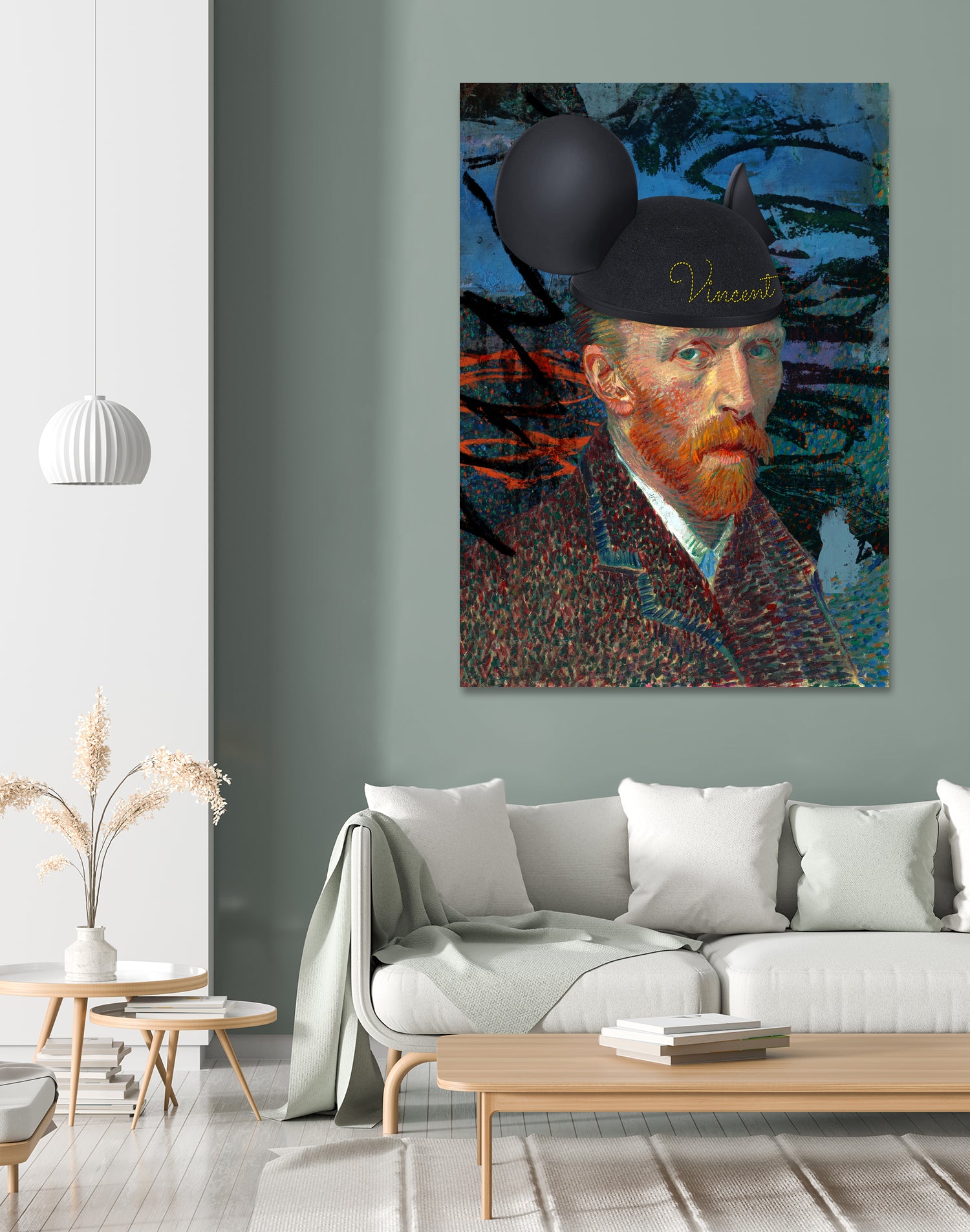 Vincent II by José Luis Guerrero on GIANT ART - orange photo manipulation
