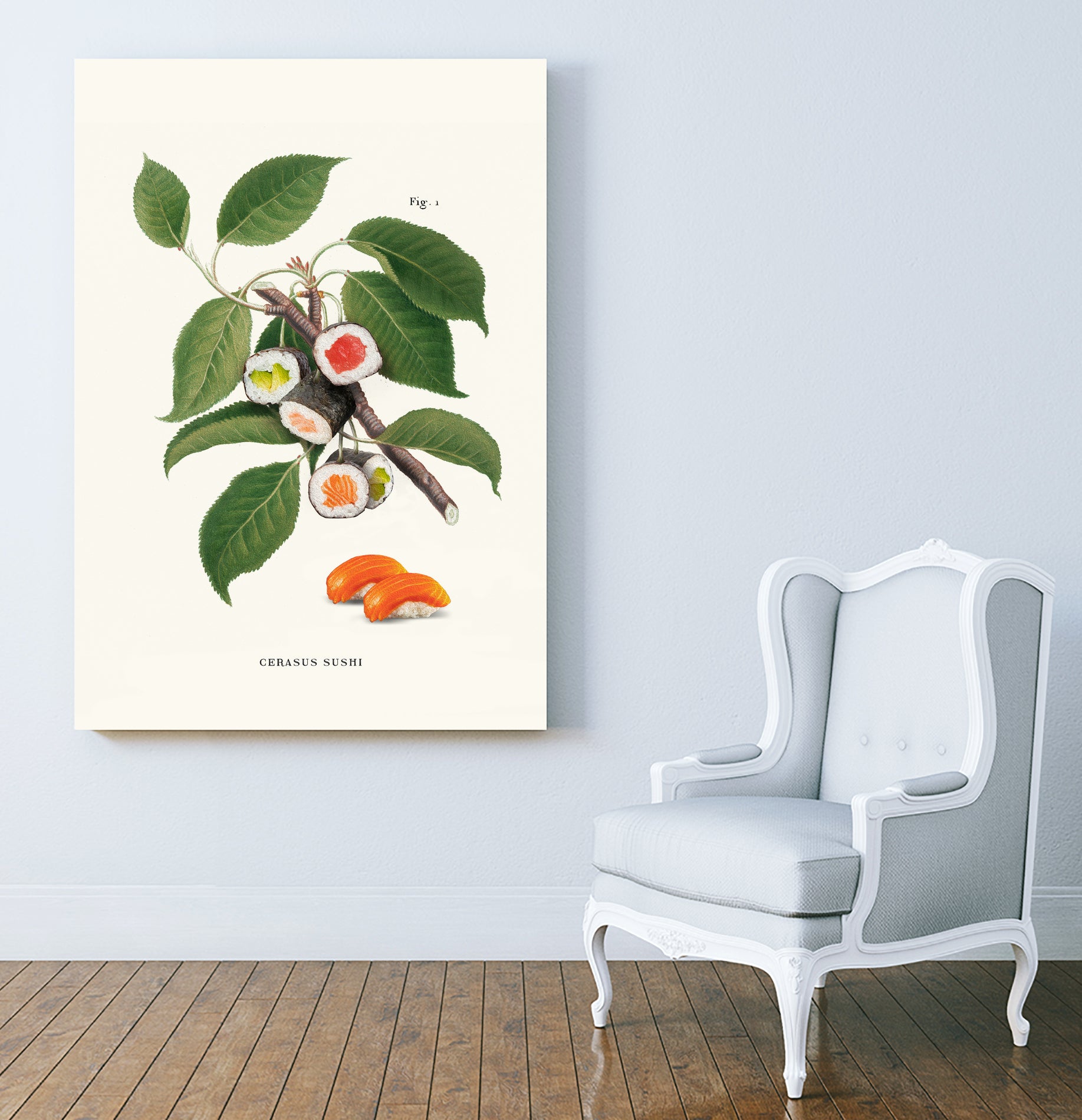 Sushi Plant by Jonas Loose on GIANT ART - green digital drawing