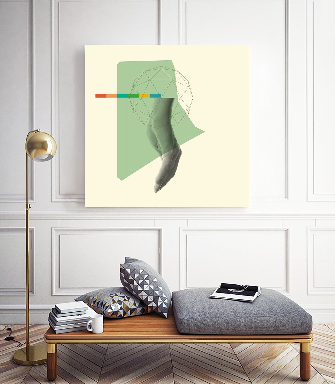 Touched by the Hand of... by Aimer Heinz on GIANT ART - green photo illustration