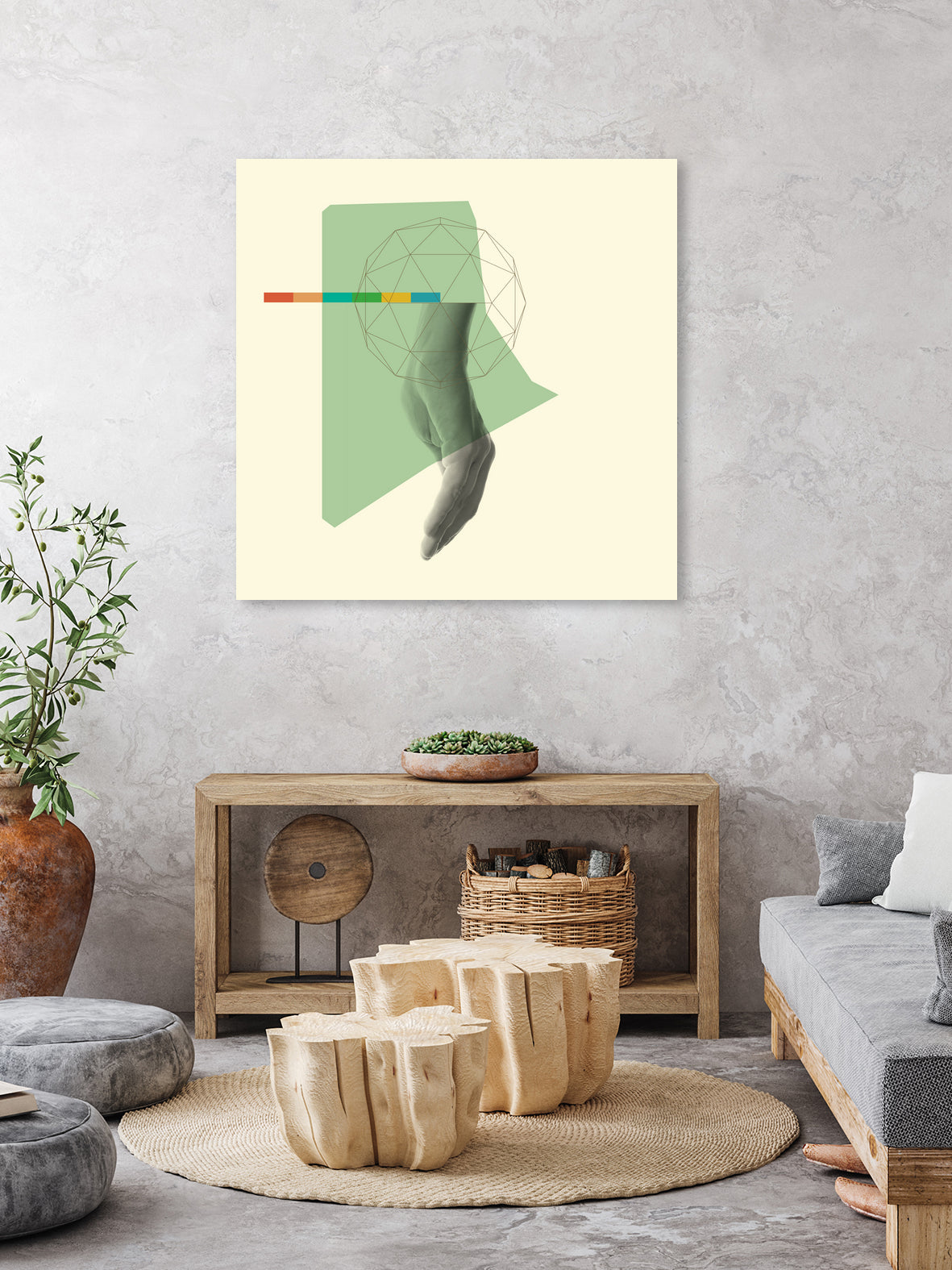 Touched by the Hand of... by Aimer Heinz on GIANT ART - green photo illustration