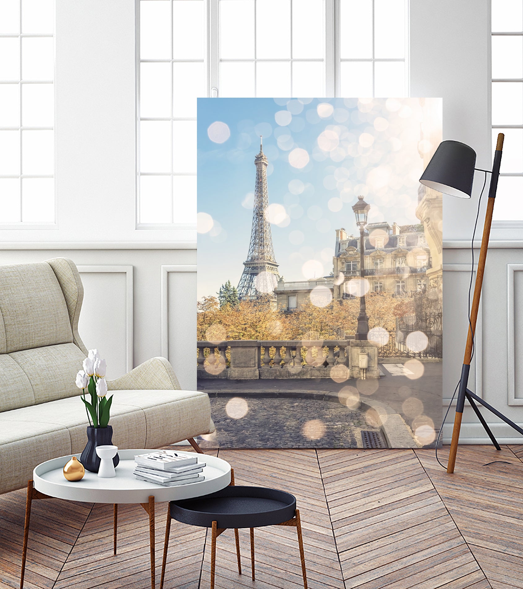 Beautiful Paris by emmanuel charlat on GIANT ART - brown photo illustration