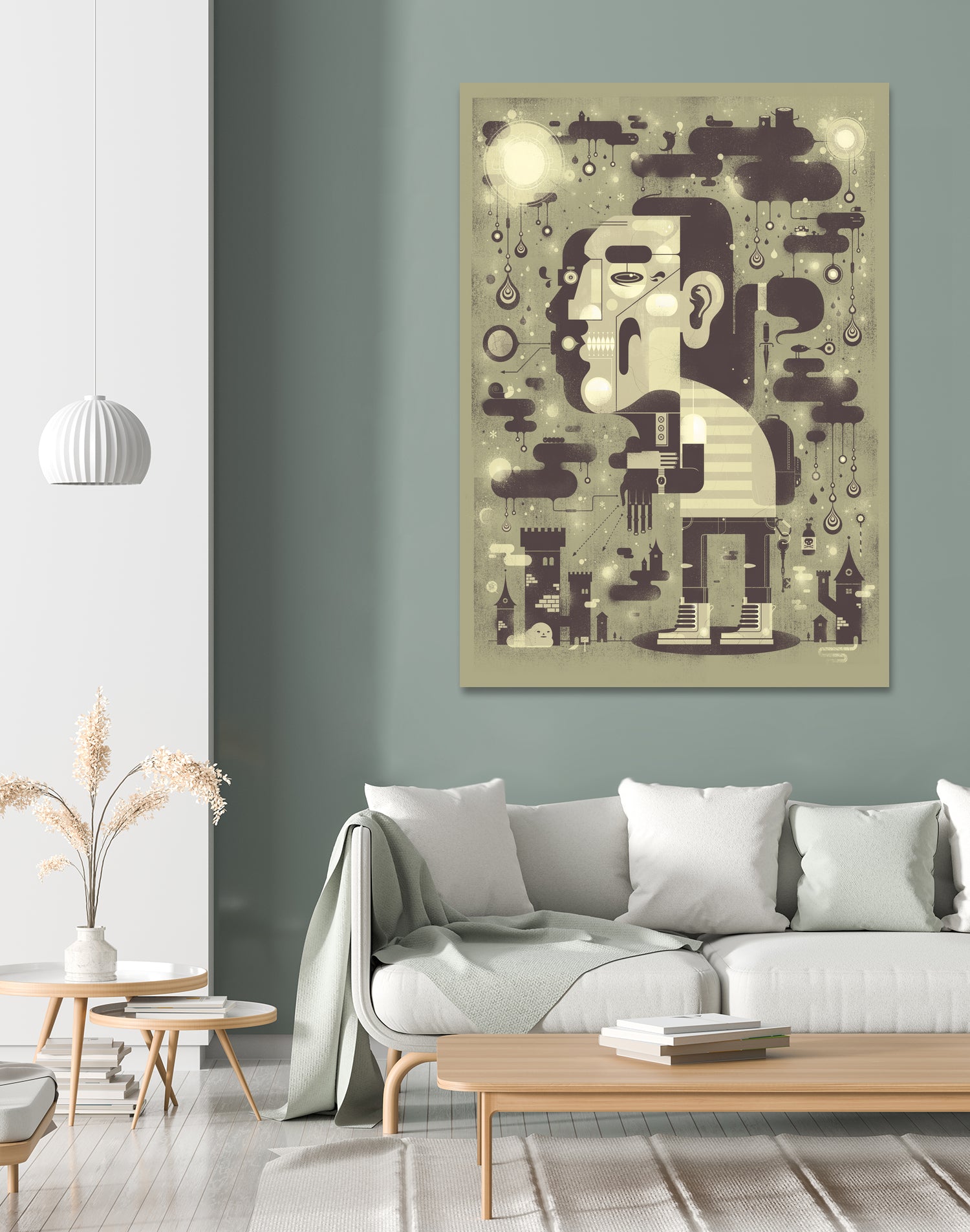 Microcosmos by Graham Erwin on GIANT ART - vector illustration