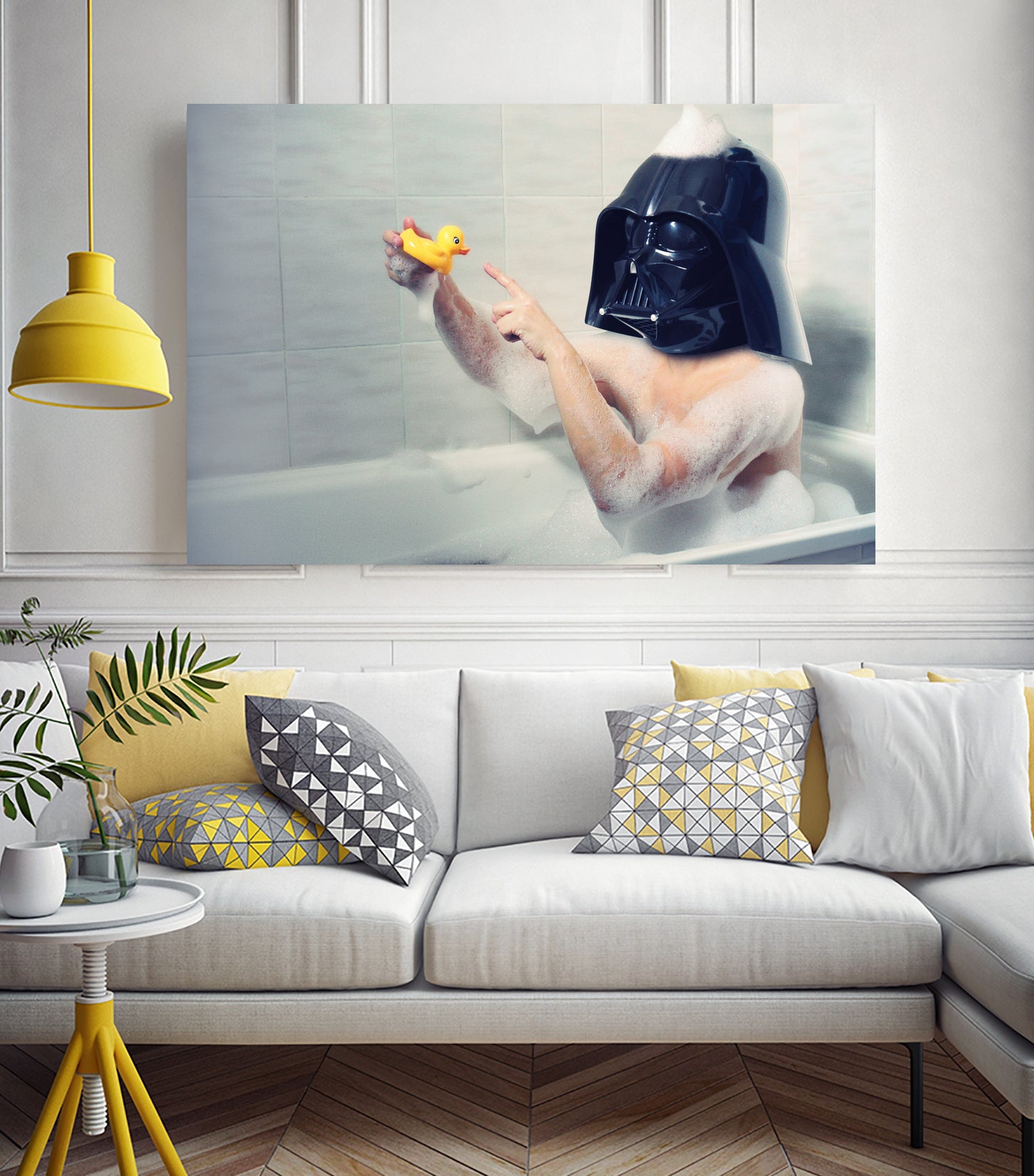 J'Essuie Ton Père by Caroline Sauvage on GIANT ART - gray photo manipulation