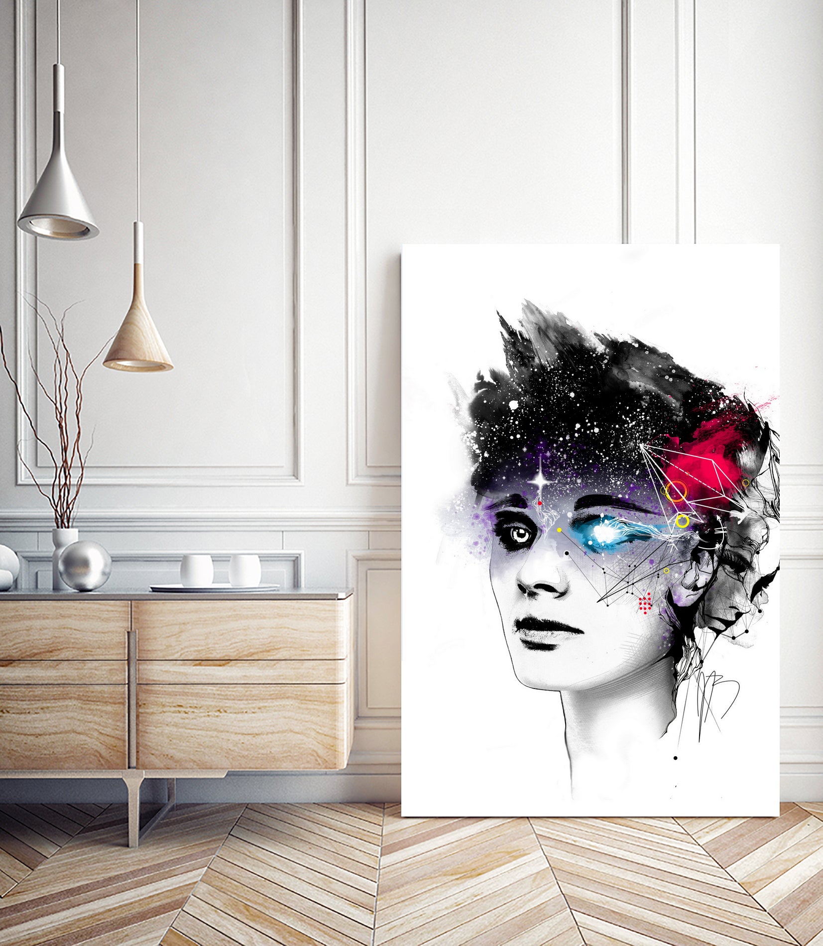 Tachyon by Jason Beasley on GIANT ART - fuchsia photo manipulation