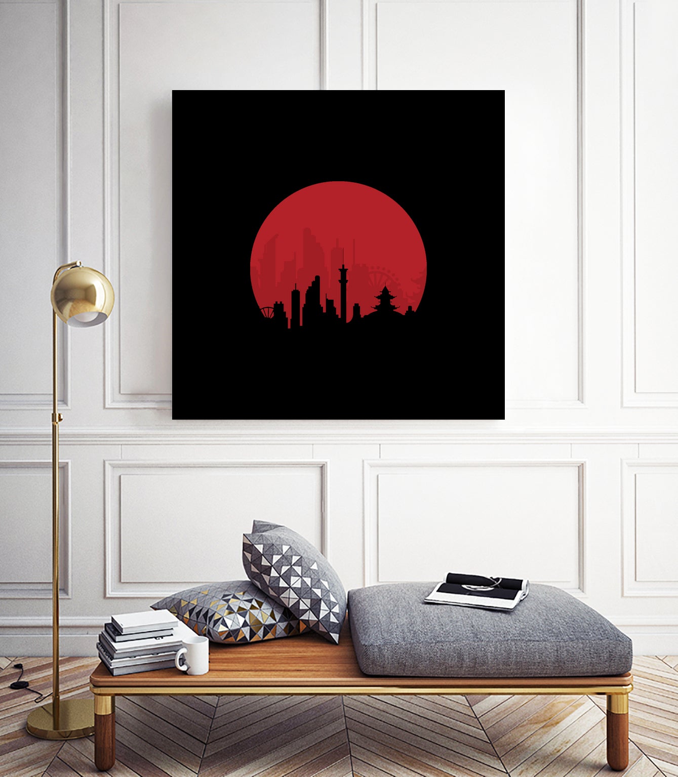 Tokyo Japan by Lord Chris on GIANT ART - black digital painting